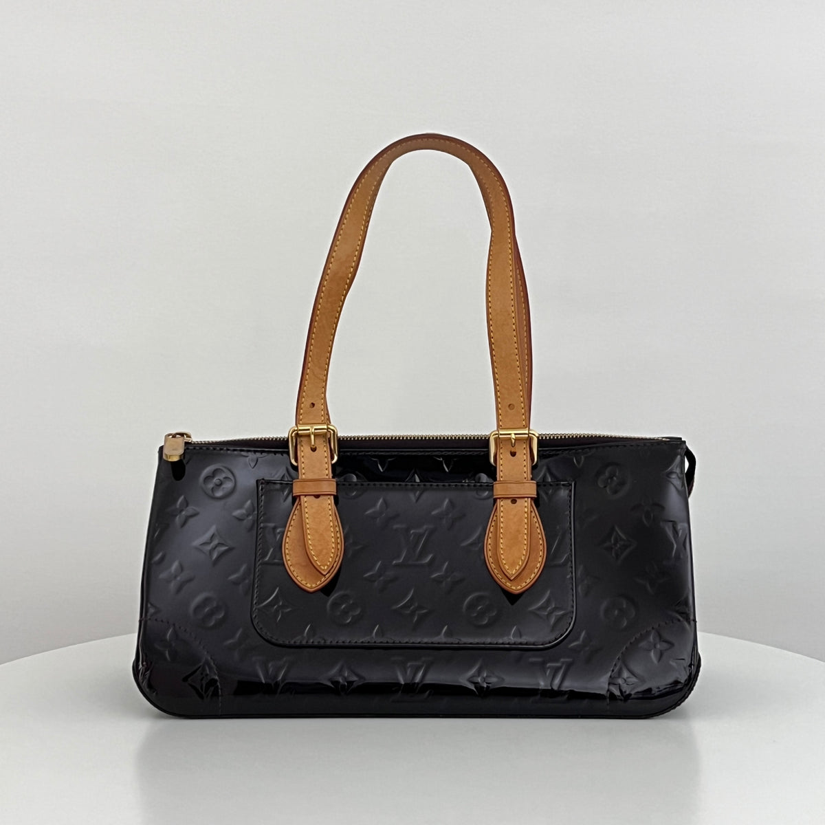 Sac LOUIS VUITTON Rosewood cuir verni violet vintage 2007