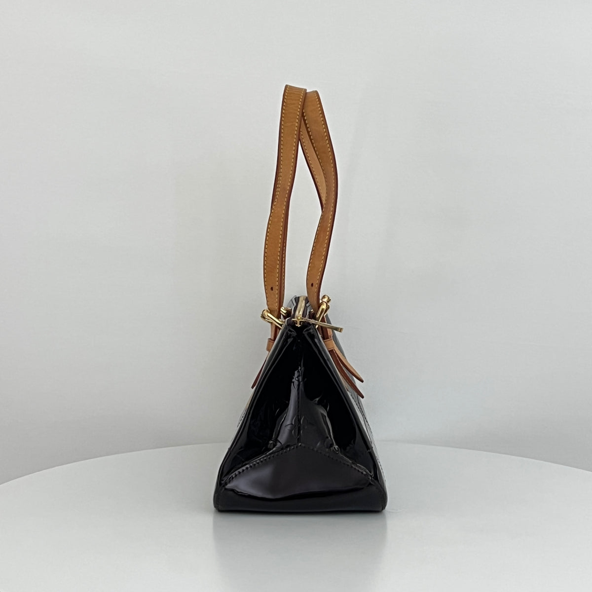 Sac LOUIS VUITTON Rosewood cuir verni violet vintage 2007