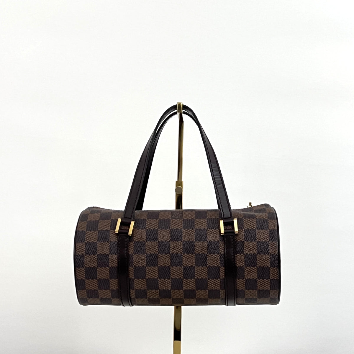 Sac LOUIS VUITTON Papillon toile et cuir marron vintage 2003