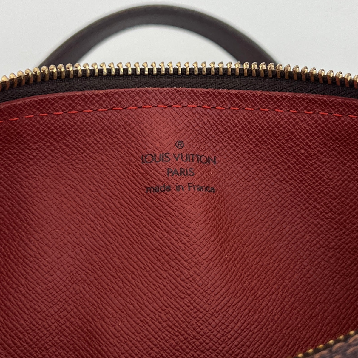 Sac LOUIS VUITTON Papillon toile et cuir marron vintage 2003