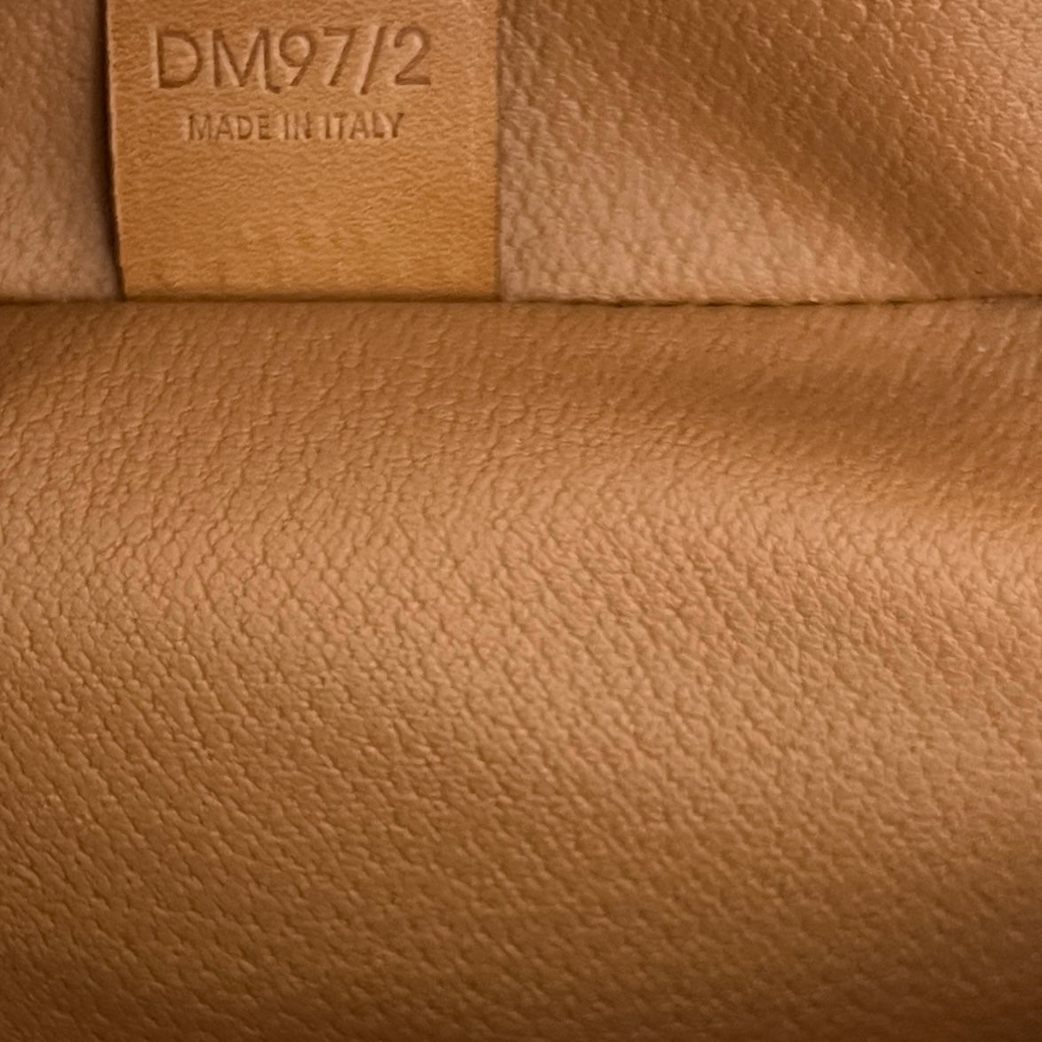 CELINE vanity case in brown canvas and leather