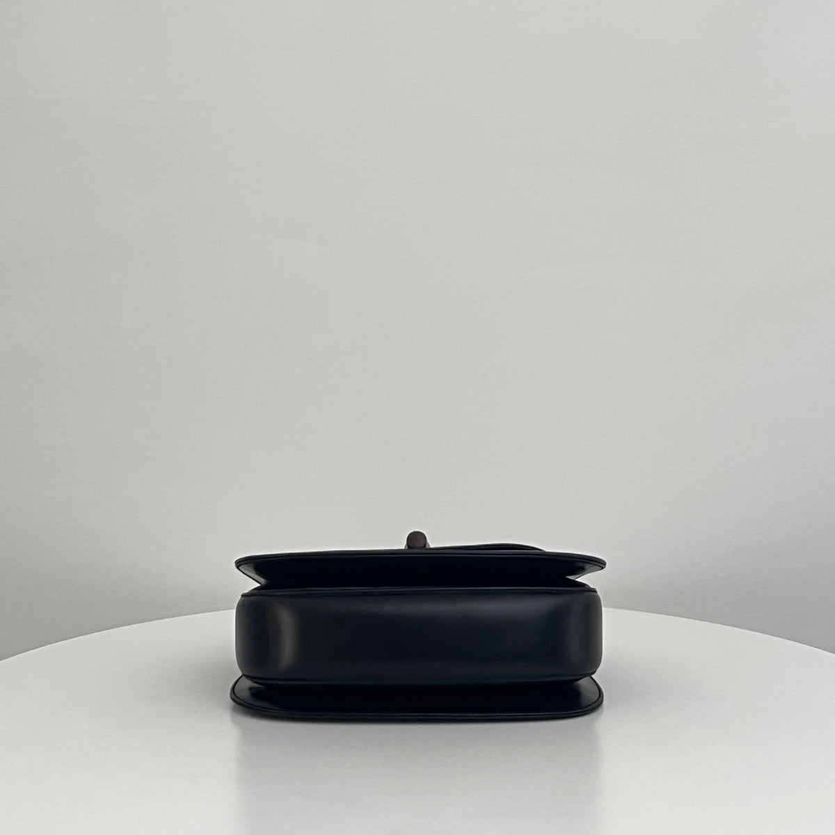GUCCI Bamboo 1947 small black smooth leather shoulder bag