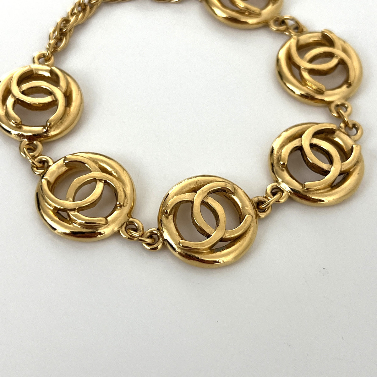 Bracelet CHANEL CC Chain 1982