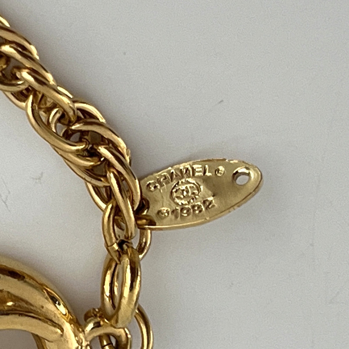 Bracelet CHANEL CC Chain 1982