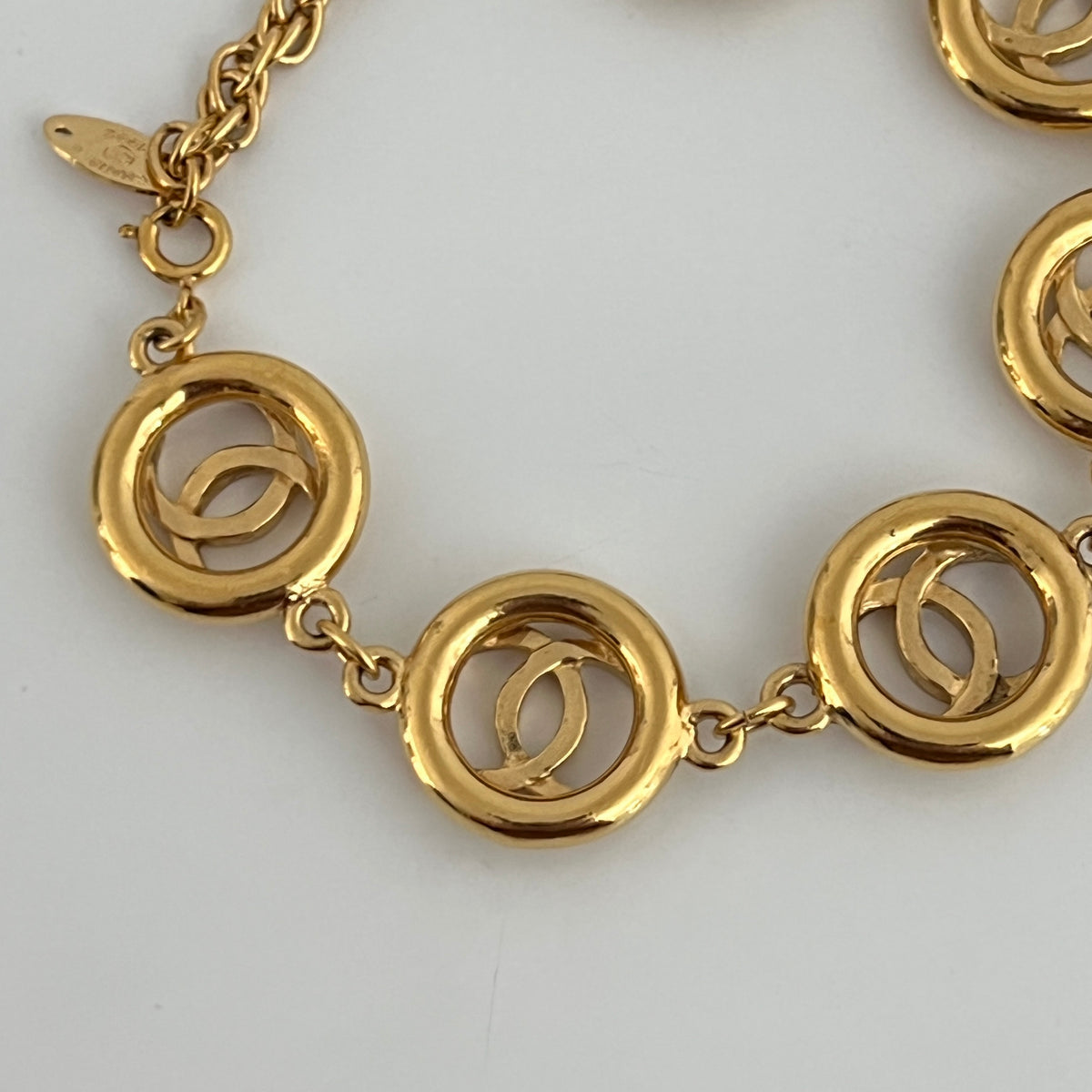 Bracelet CHANEL CC Chain 1982
