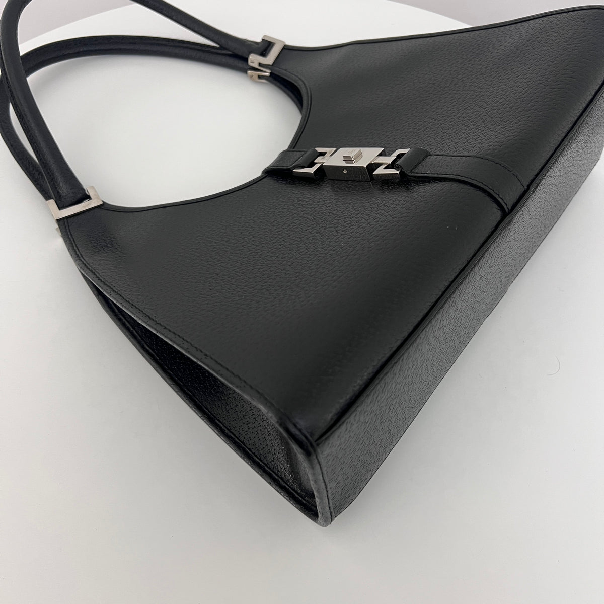 Sac GUCCI Jackie cuir grainé noir