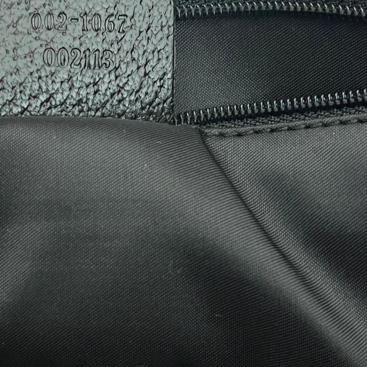 Sac GUCCI Jackie cuir grainé noir