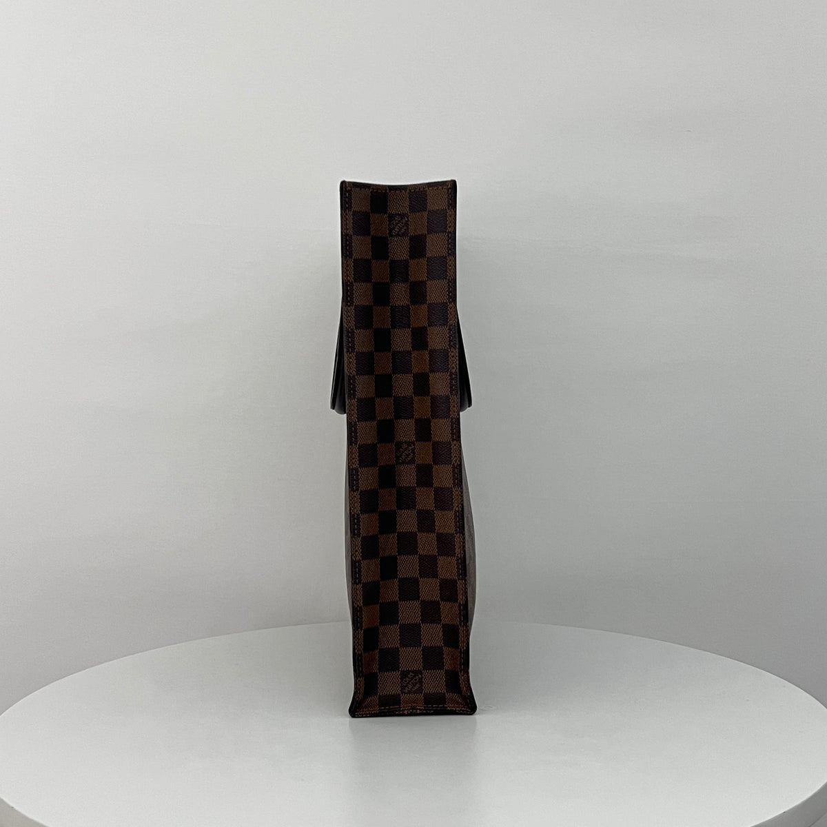 Sac LOUIS VUITTON Sac Plat toile et cuir marron vintage 2005