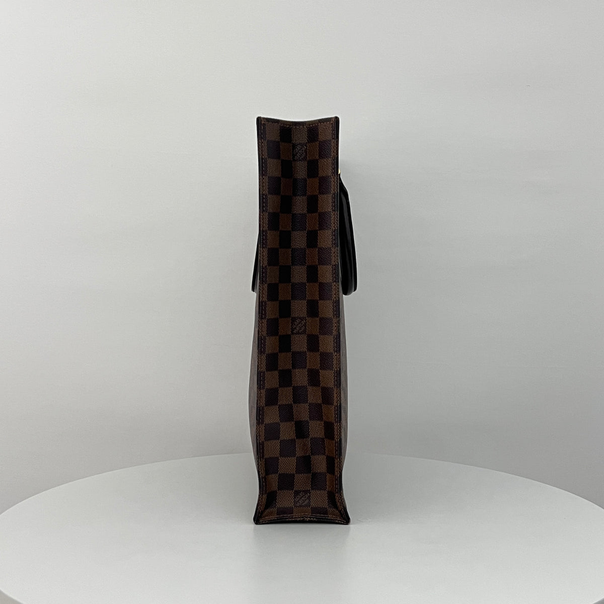 Sac LOUIS VUITTON Sac Plat toile et cuir marron vintage 2005