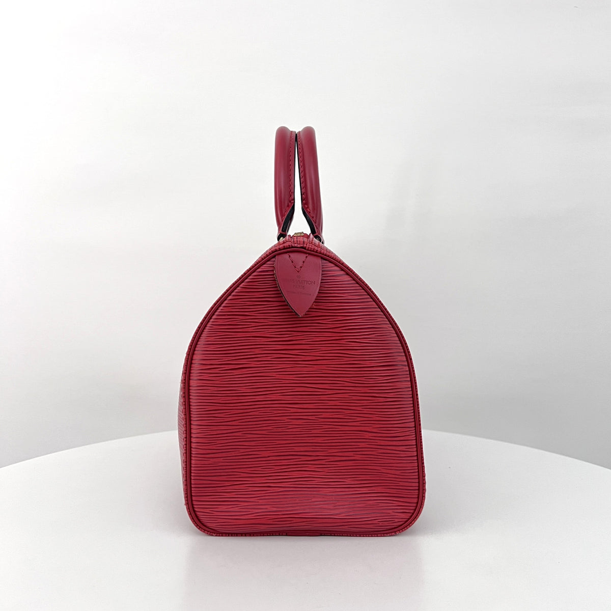 Vintage 1994 red Epi leather LOUIS VUITTON Speedy 25 bag