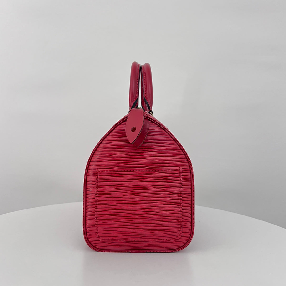 Vintage 1994 red Epi leather LOUIS VUITTON Speedy 25 bag