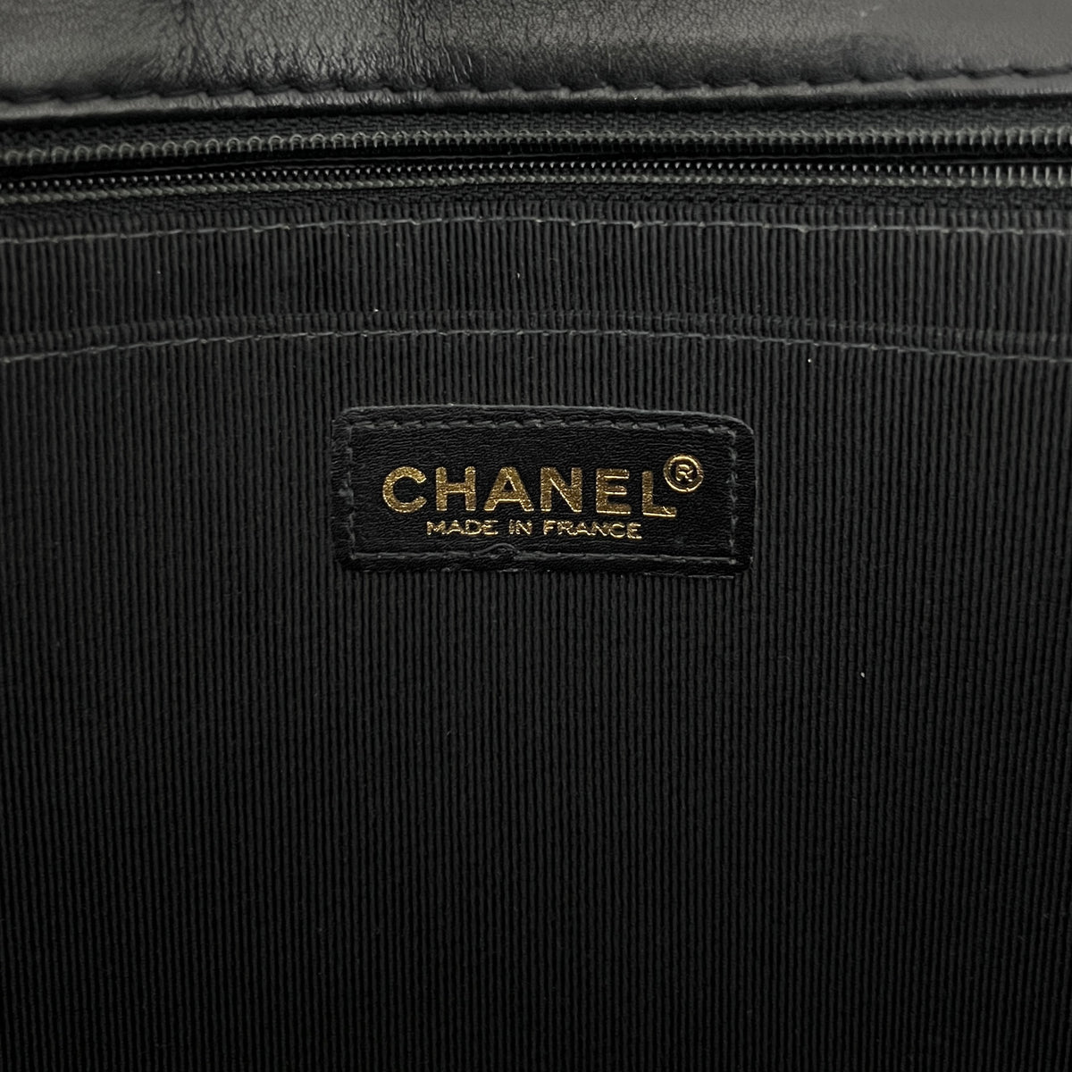 Sac à bandoulière CHANEL Classique Wild Stitch Medium cuir d'agneau noir vintage 2000-2002