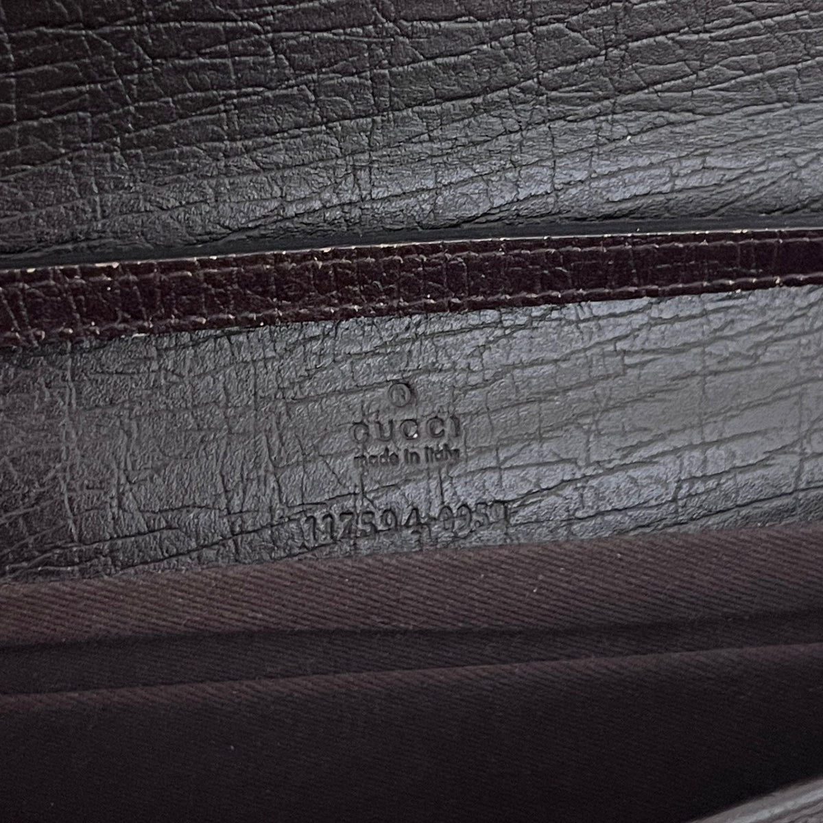 Sac GUCCI GG Bamboo toile et cuir marron