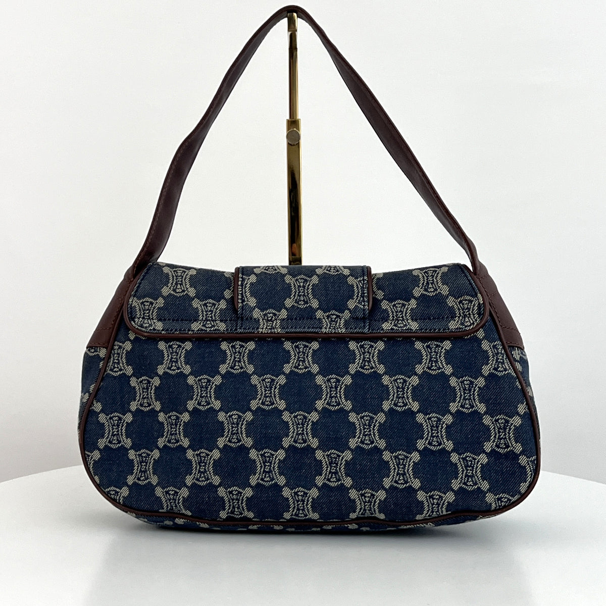 Sac CELINE Macadam MM denim bleu