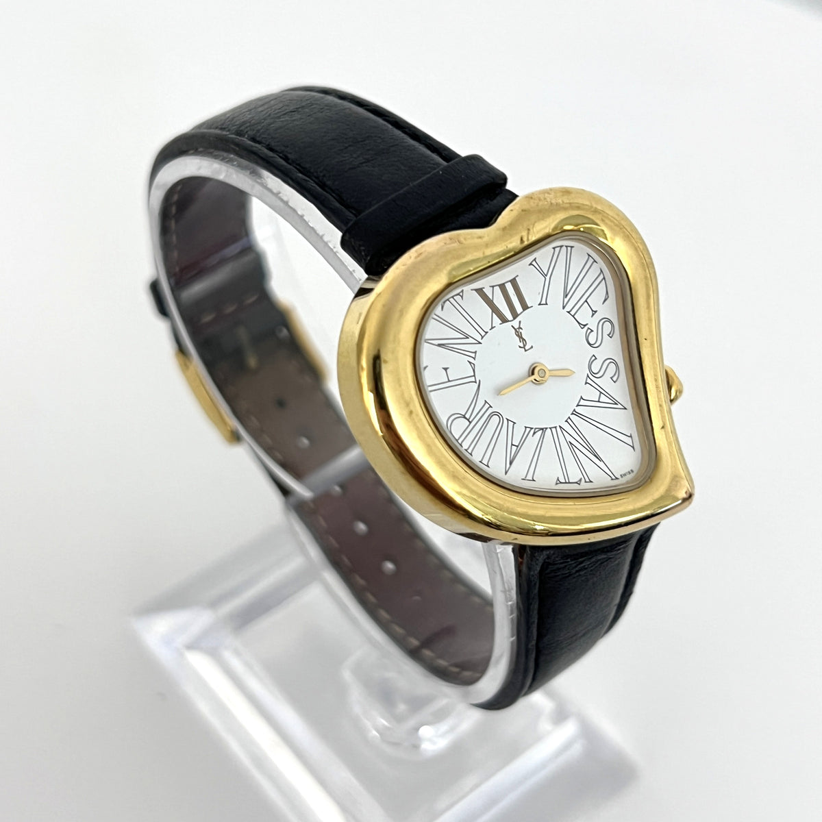 Montre YVES SAINT LAURENT Heart plaqué or doré