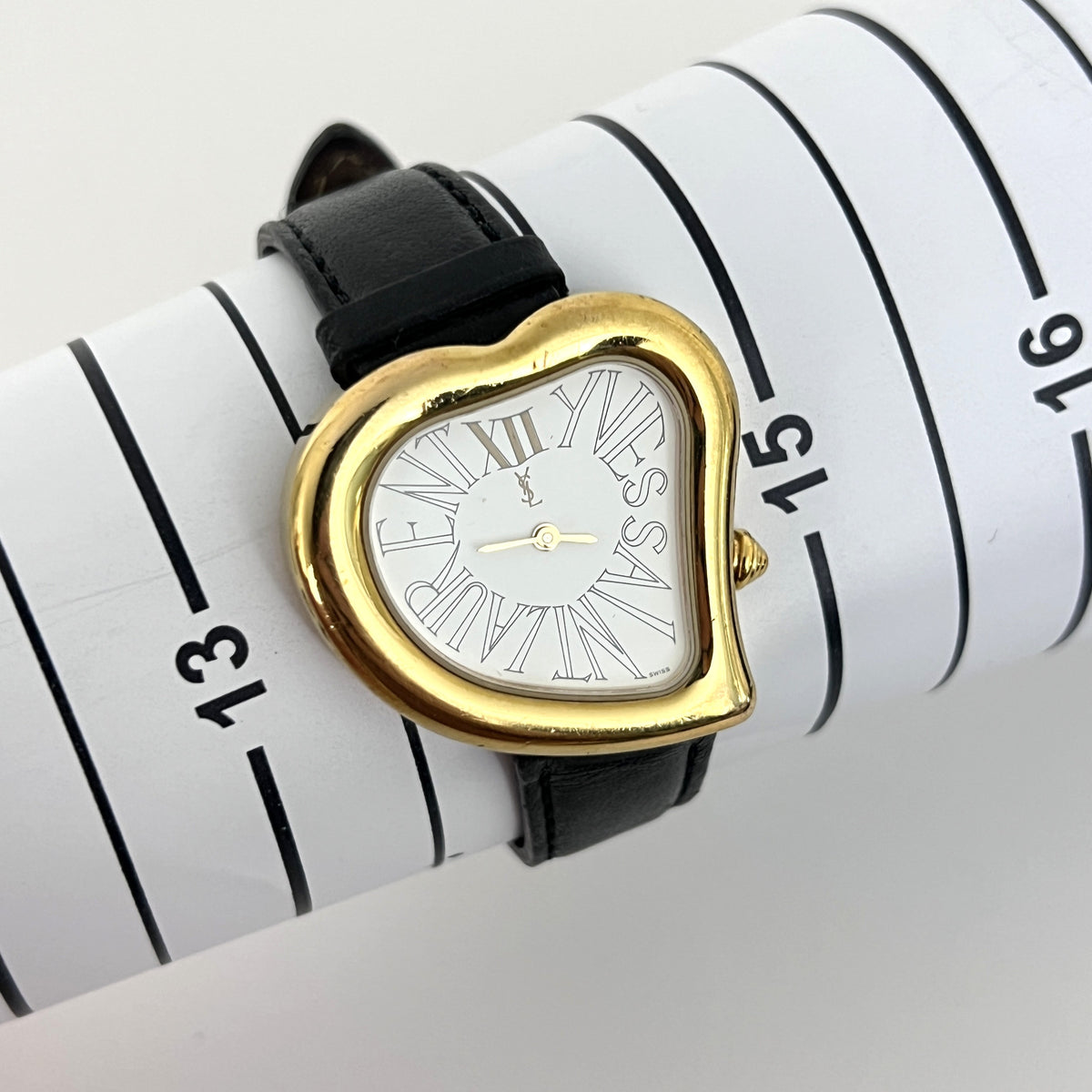Montre YVES SAINT LAURENT Heart plaqué or doré