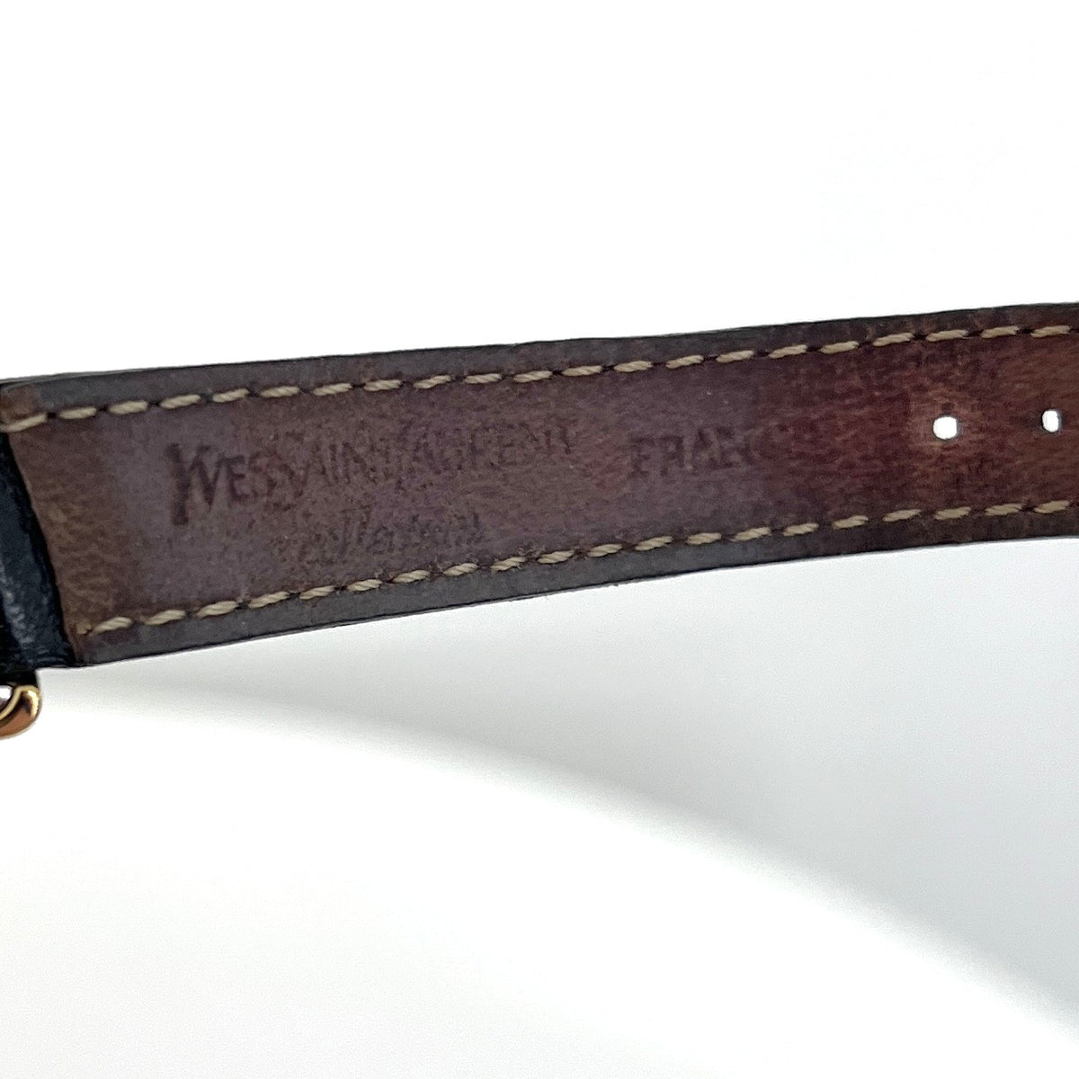 Montre YVES SAINT LAURENT Heart plaqué or doré