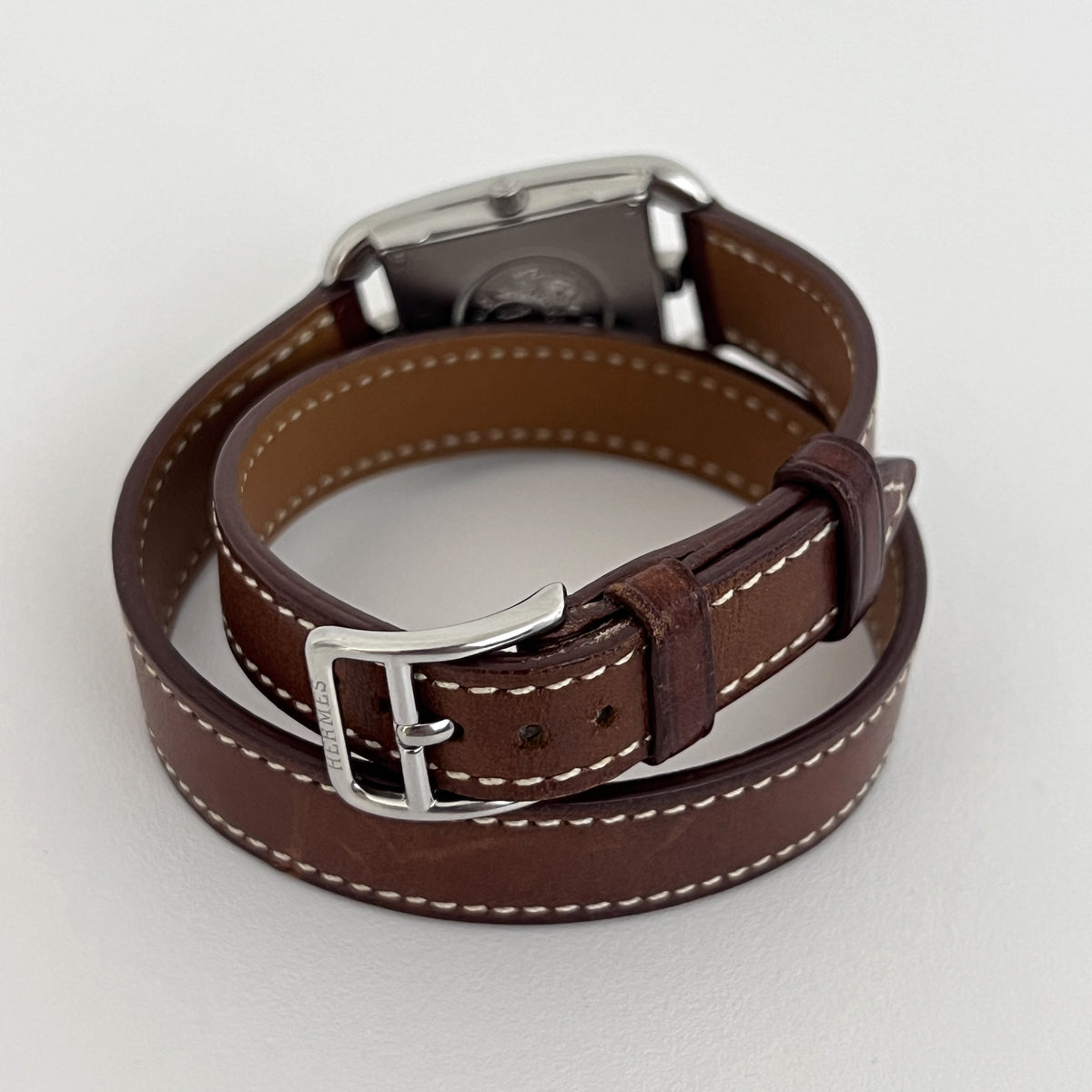 Montre HERMÈS Cape Cod acier argenté