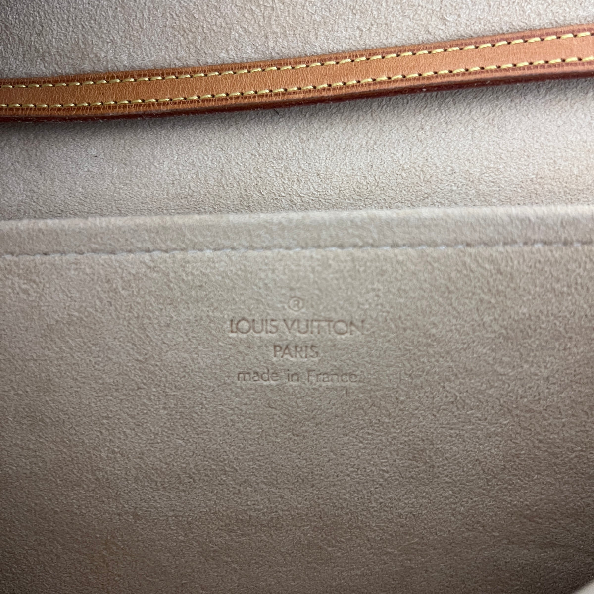 LOUIS VUITTON Twin GM Shoulder Bag in brown canvas and leather vintage 2000
