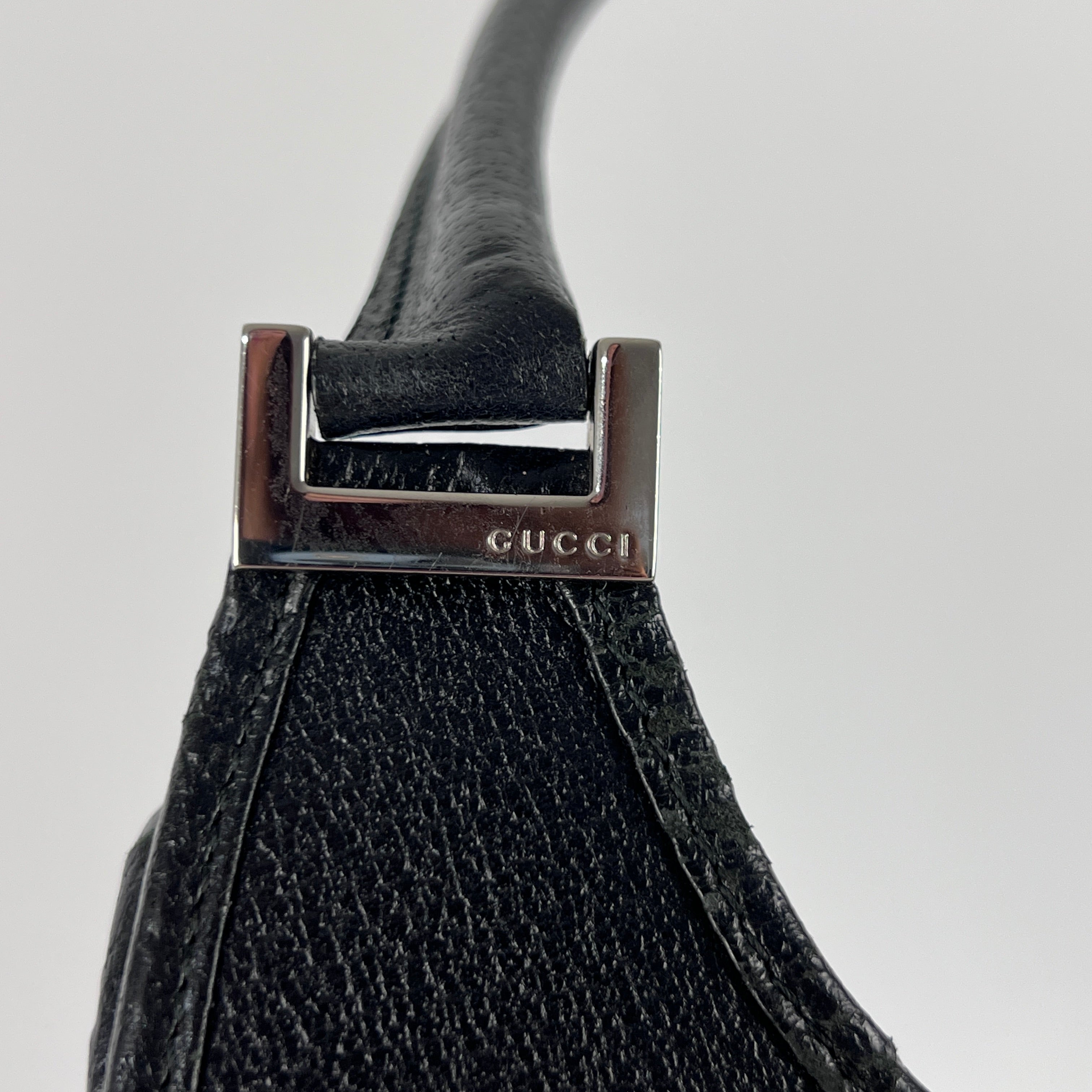 Sac à main GUCCI Jackie cuir noir