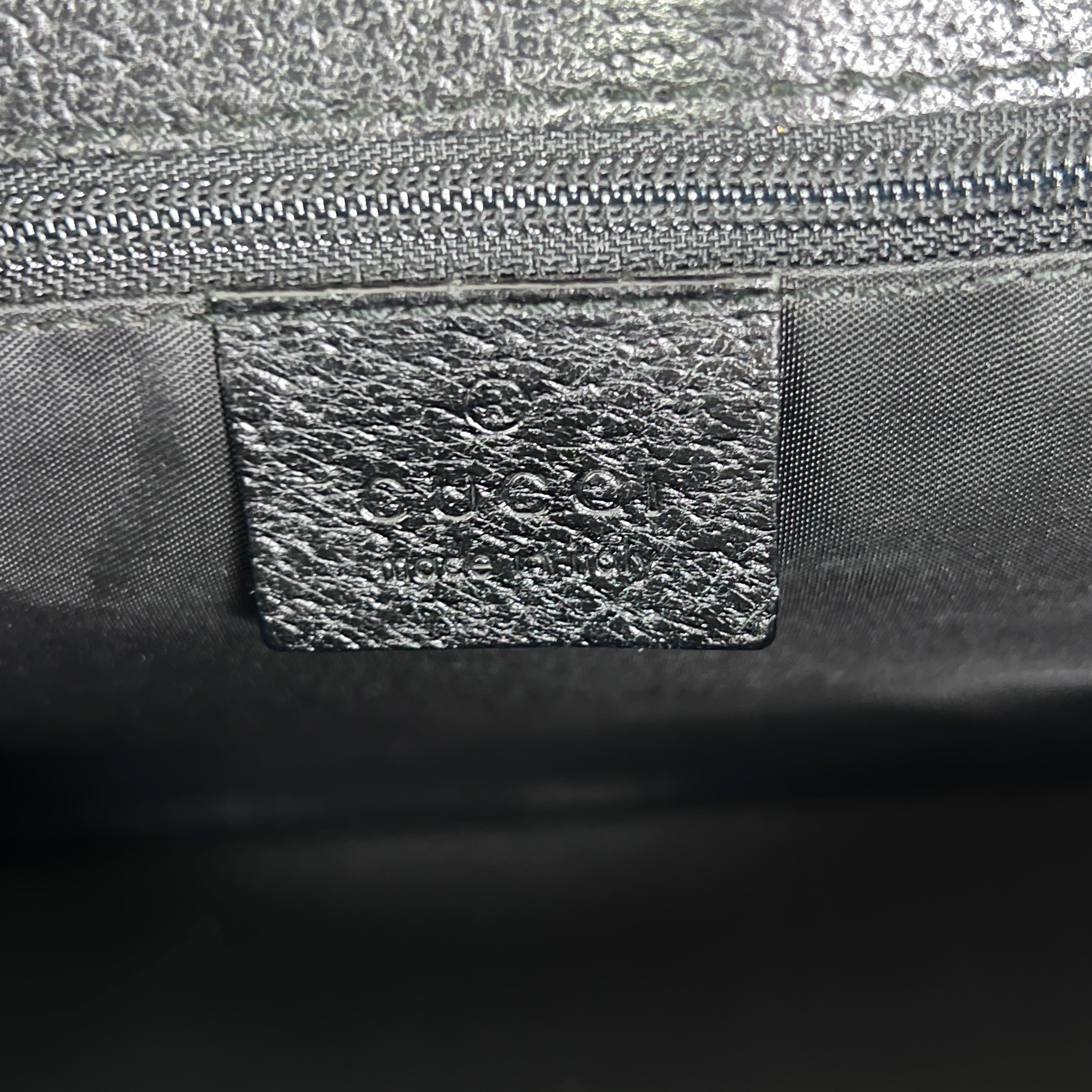 Sac à main GUCCI Jackie cuir noir