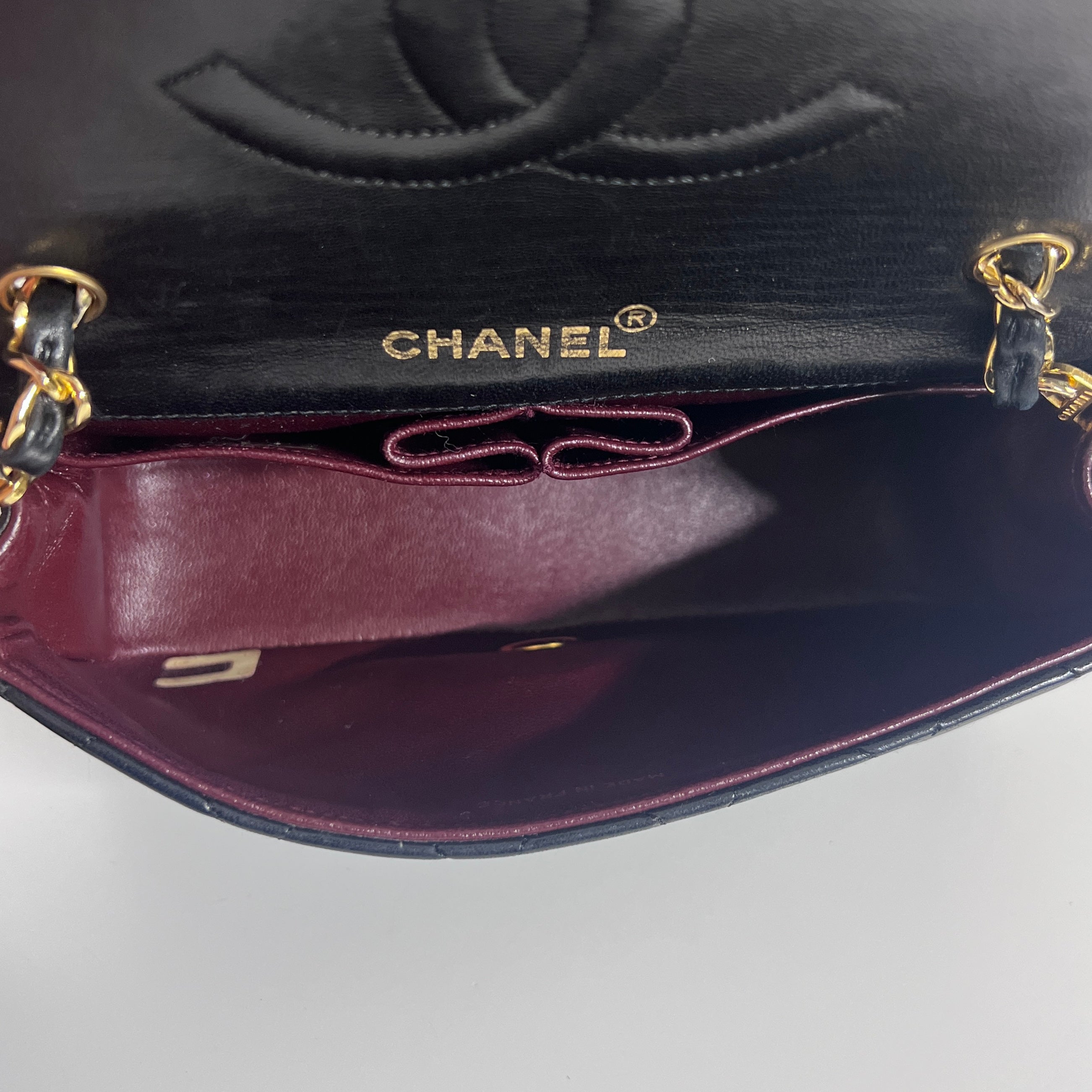 Sac à main CHANEL Timeless 19 cuir  noir