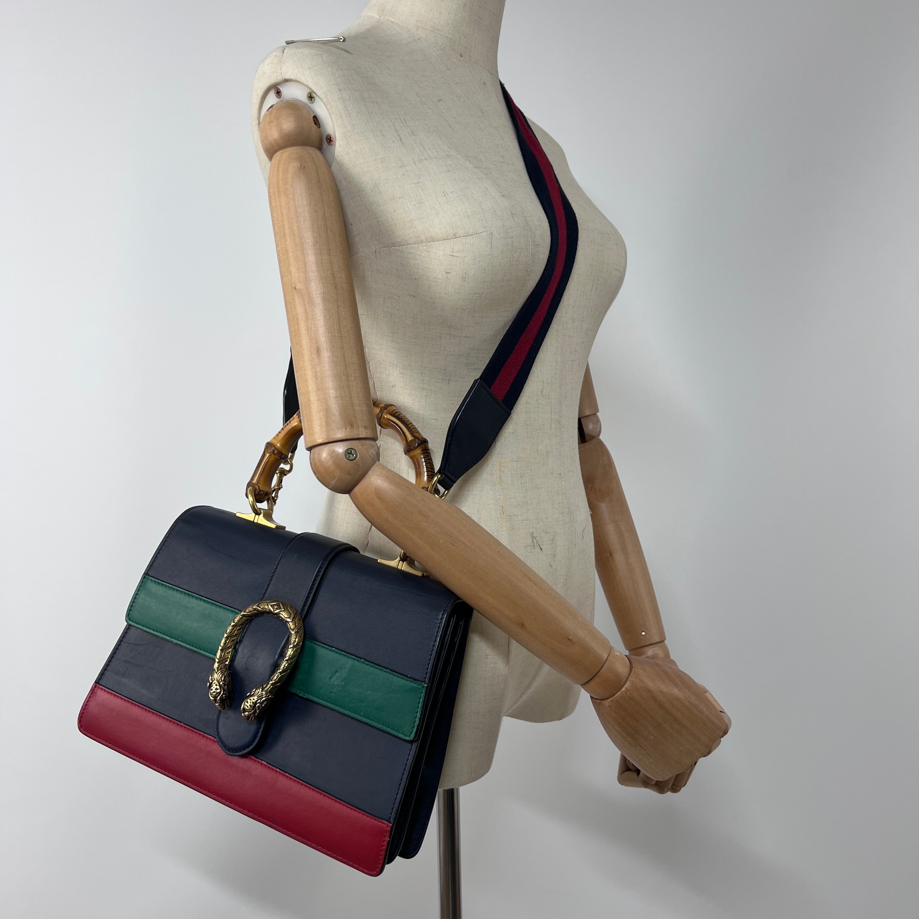 Sac à main GUCCI Dionysus cuir multicolore