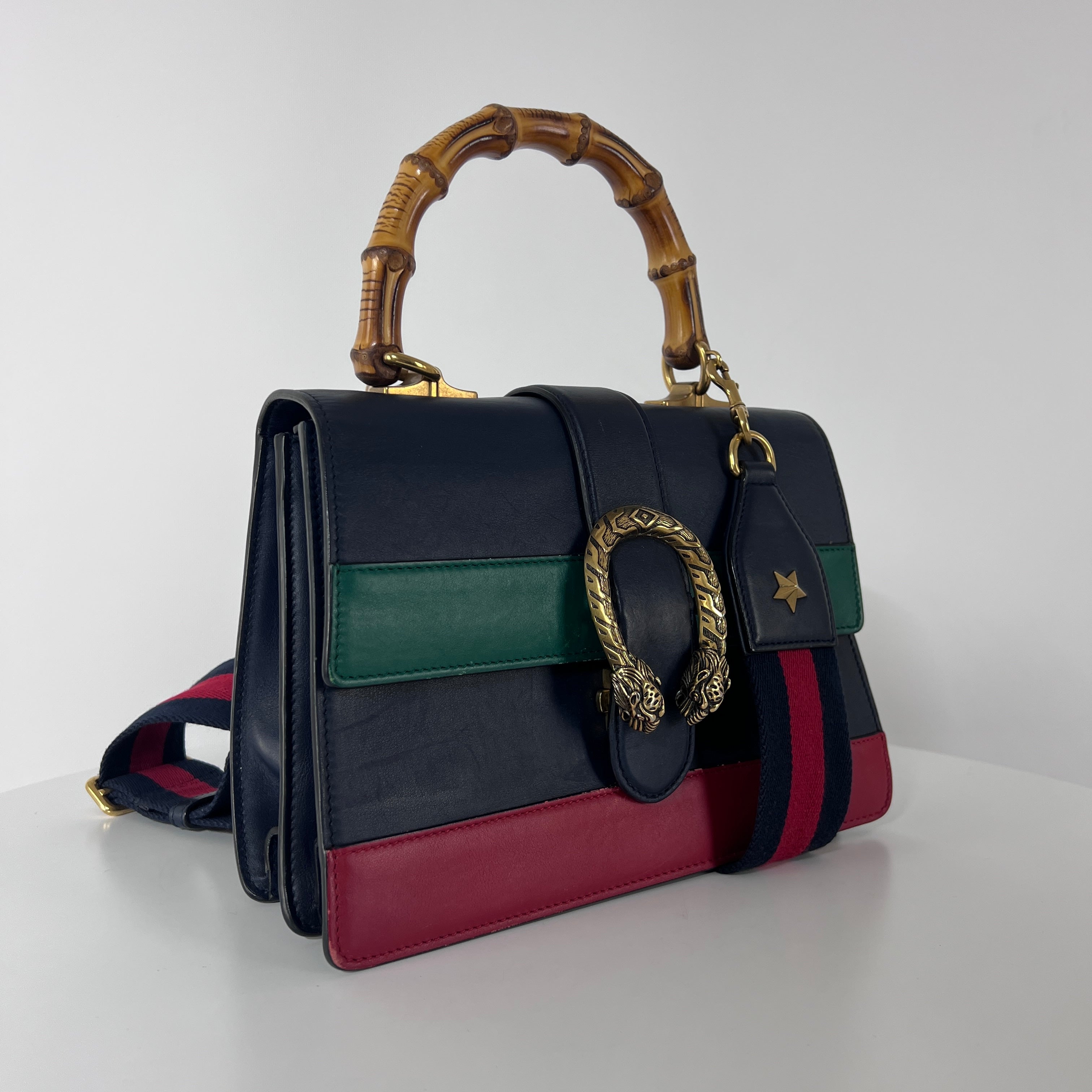 Sac à main GUCCI Dionysus cuir multicolore
