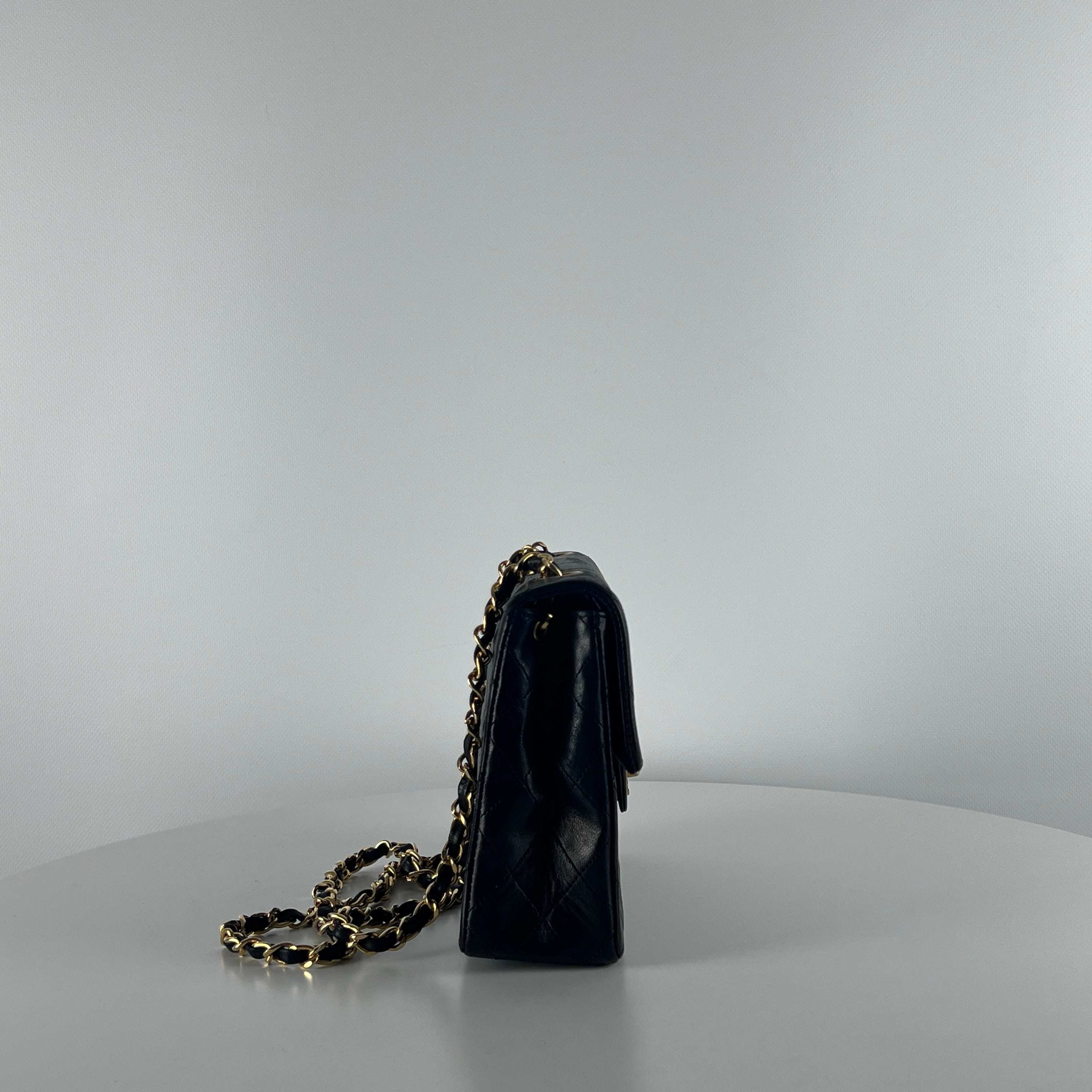 Sac à main CHANEL Timeless Mini 20 cuir  noir