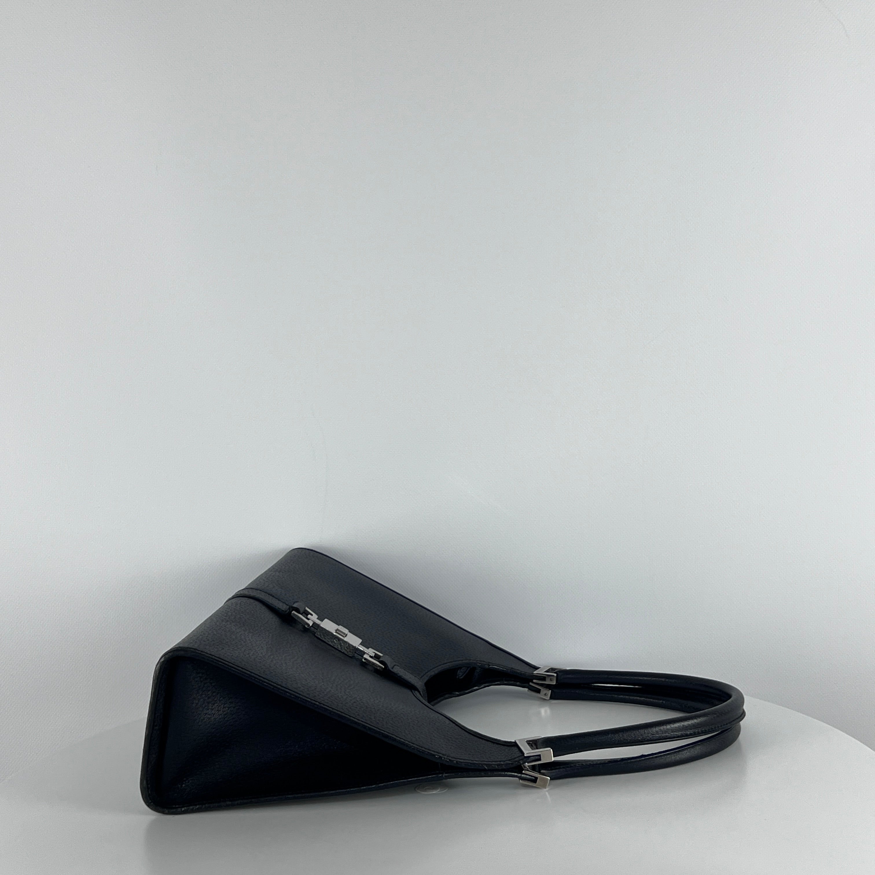 Sac à main GUCCI Jackie cuir noir