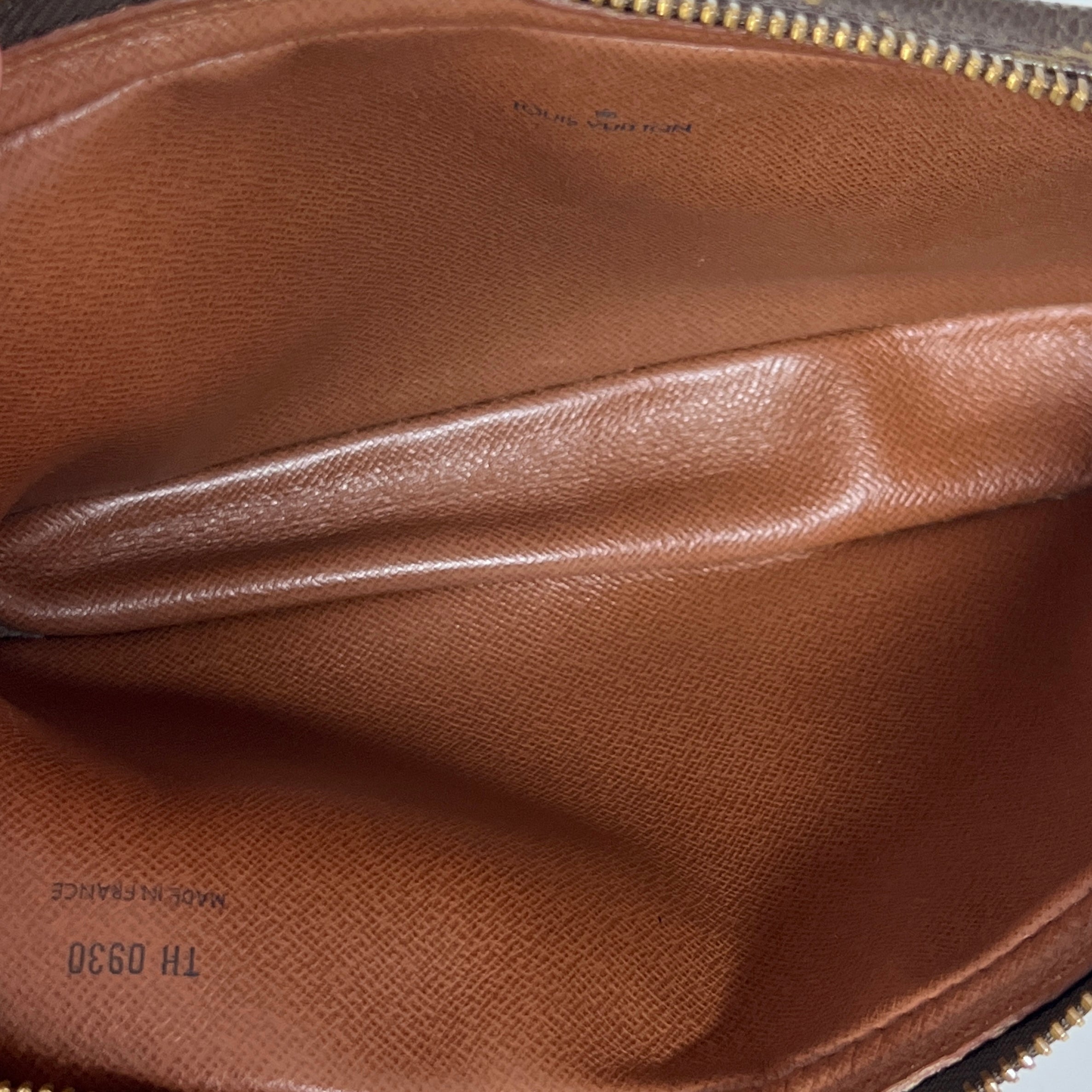 Sac à main LOUIS VUITTON Marly toile et cuir marron