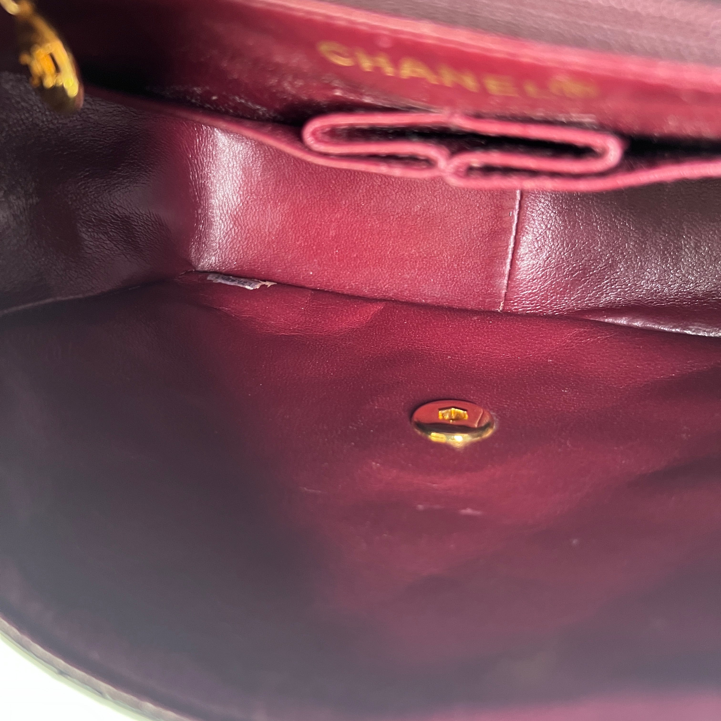 Sac à main CHANEL Timeless Mini 20 cuir  noir