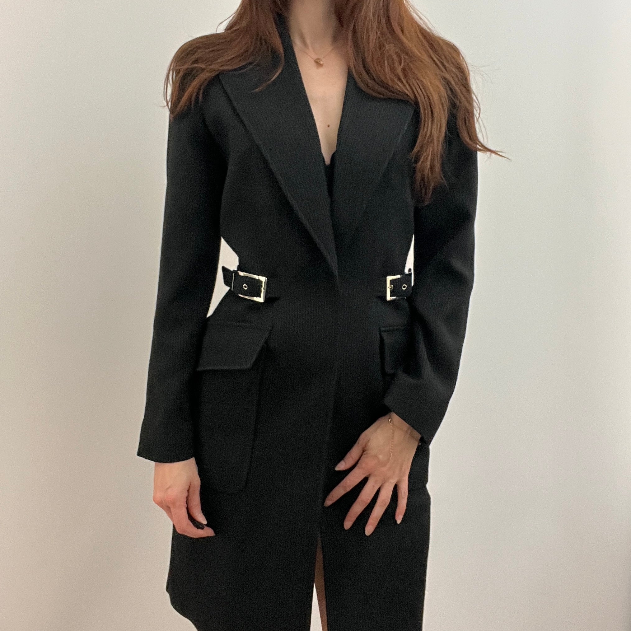 MUGLER S blue denim jacket