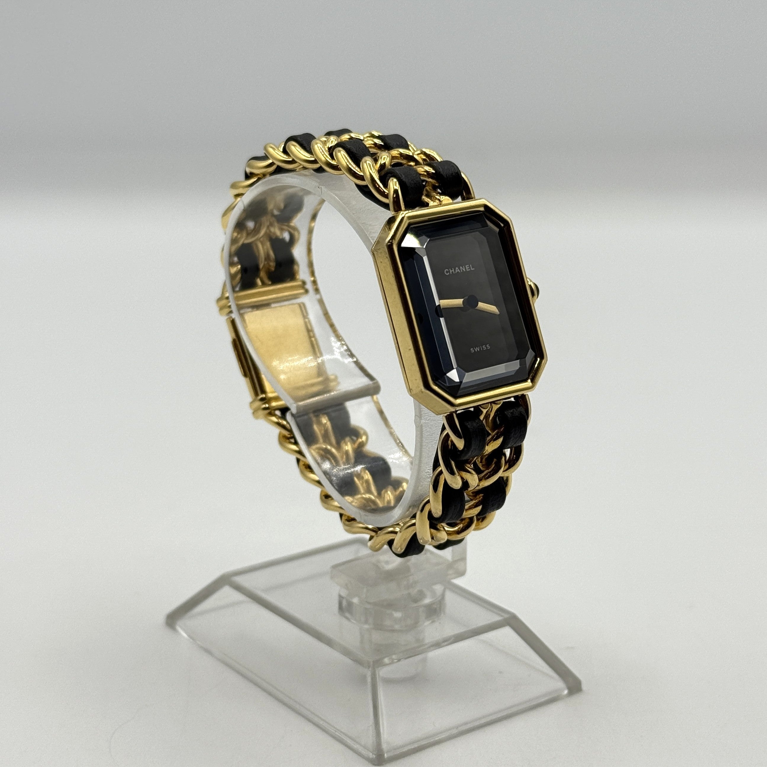 Montre CHANEL Première plaqué or dorée