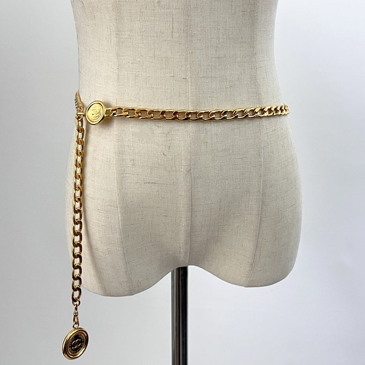 Ceinture CHANEL CC Chaîne Circa 1990
