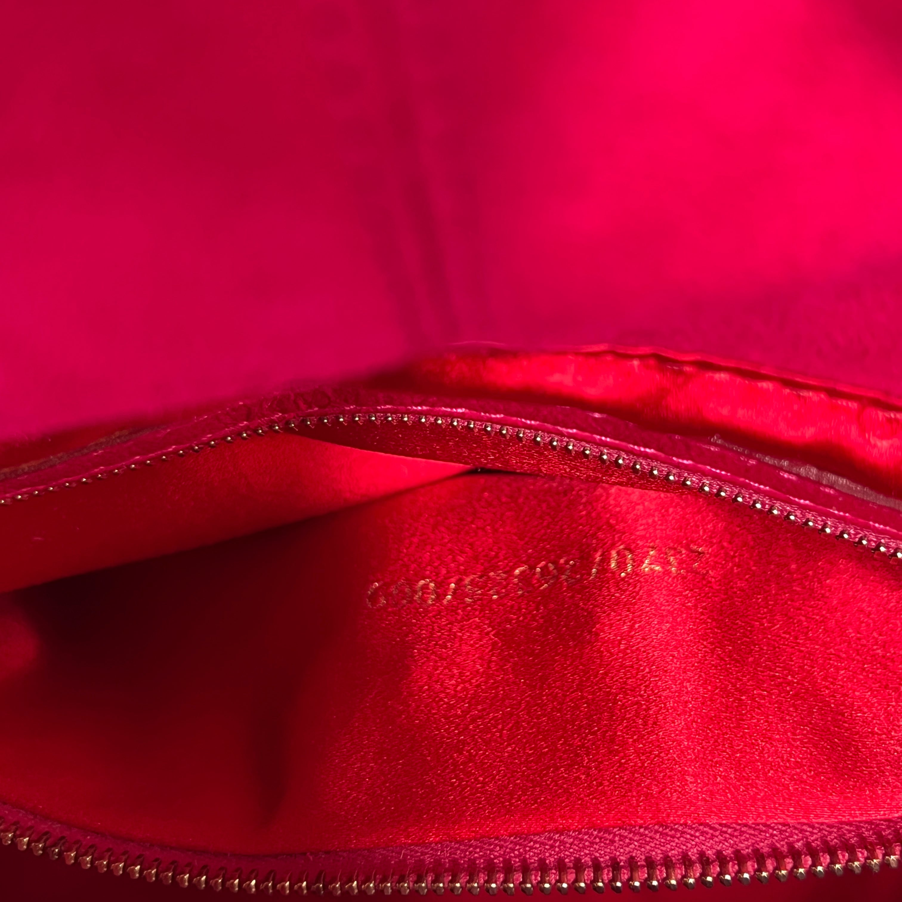 FENDI Mamma pink suede handbag
