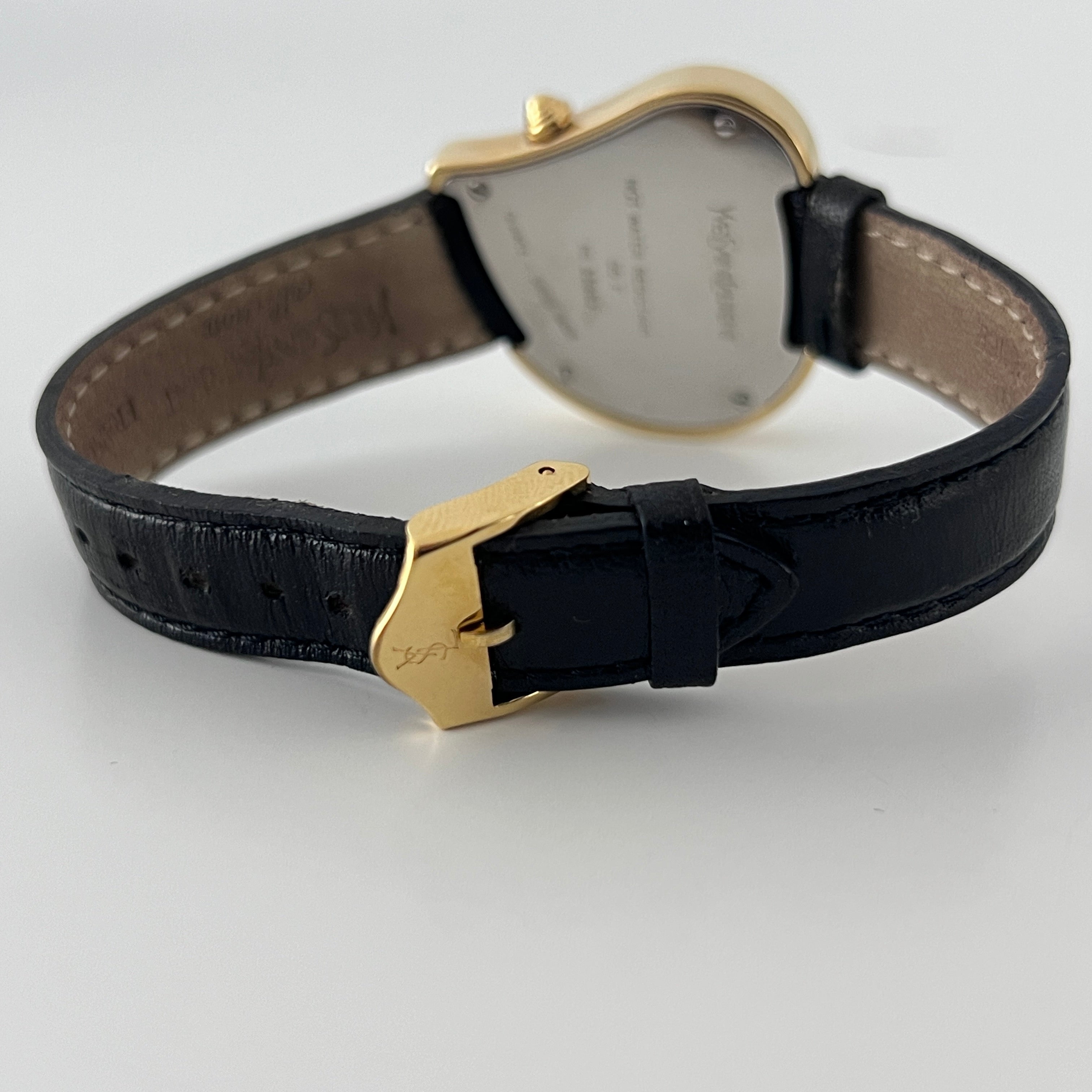 Montre YVES SAINT LAURENT Heart plaqué or dorée