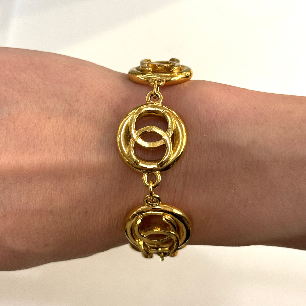 Bracelet CHANEL CC Chain 1982