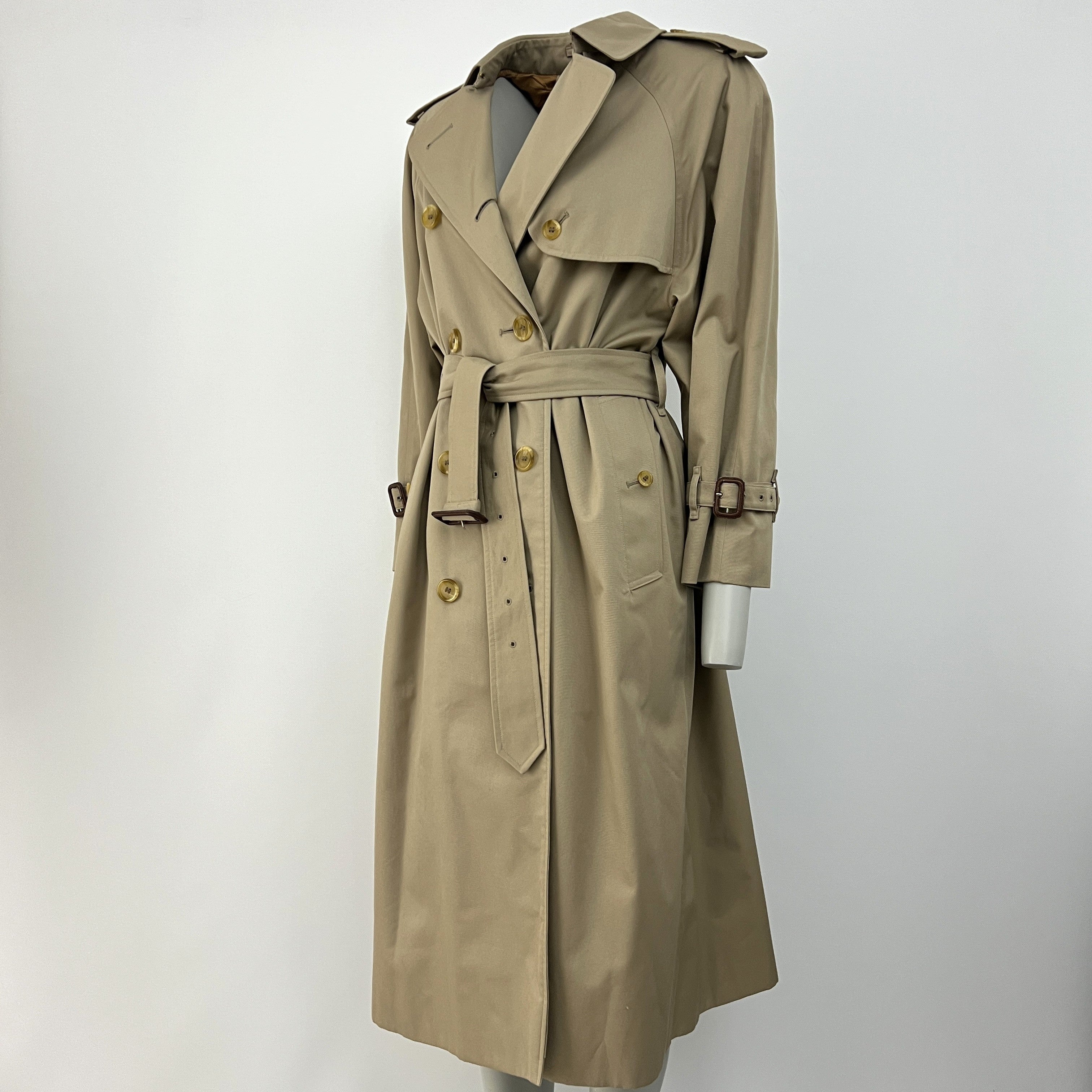 Trench BURBERRY M coton beige