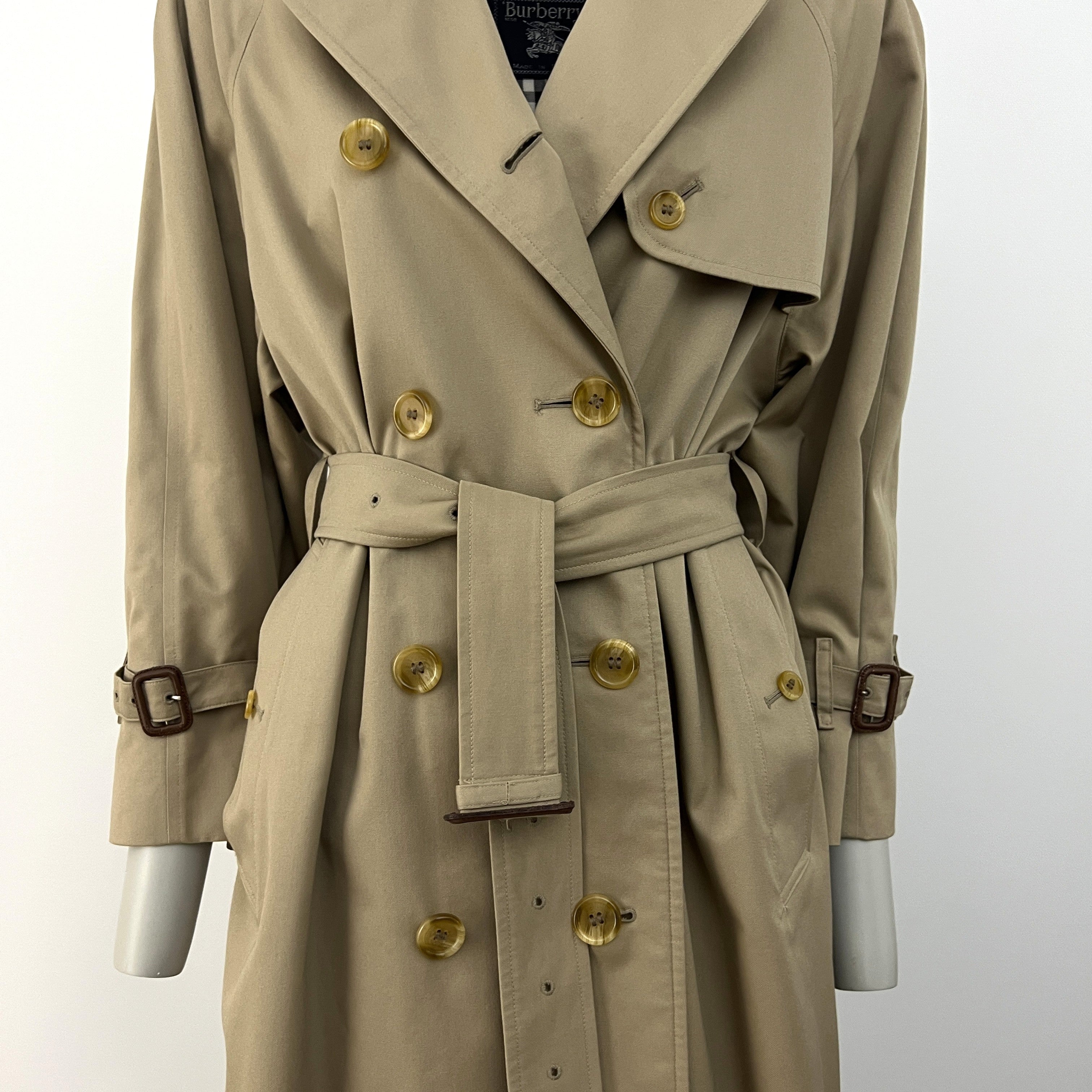 Trench BURBERRY M coton beige