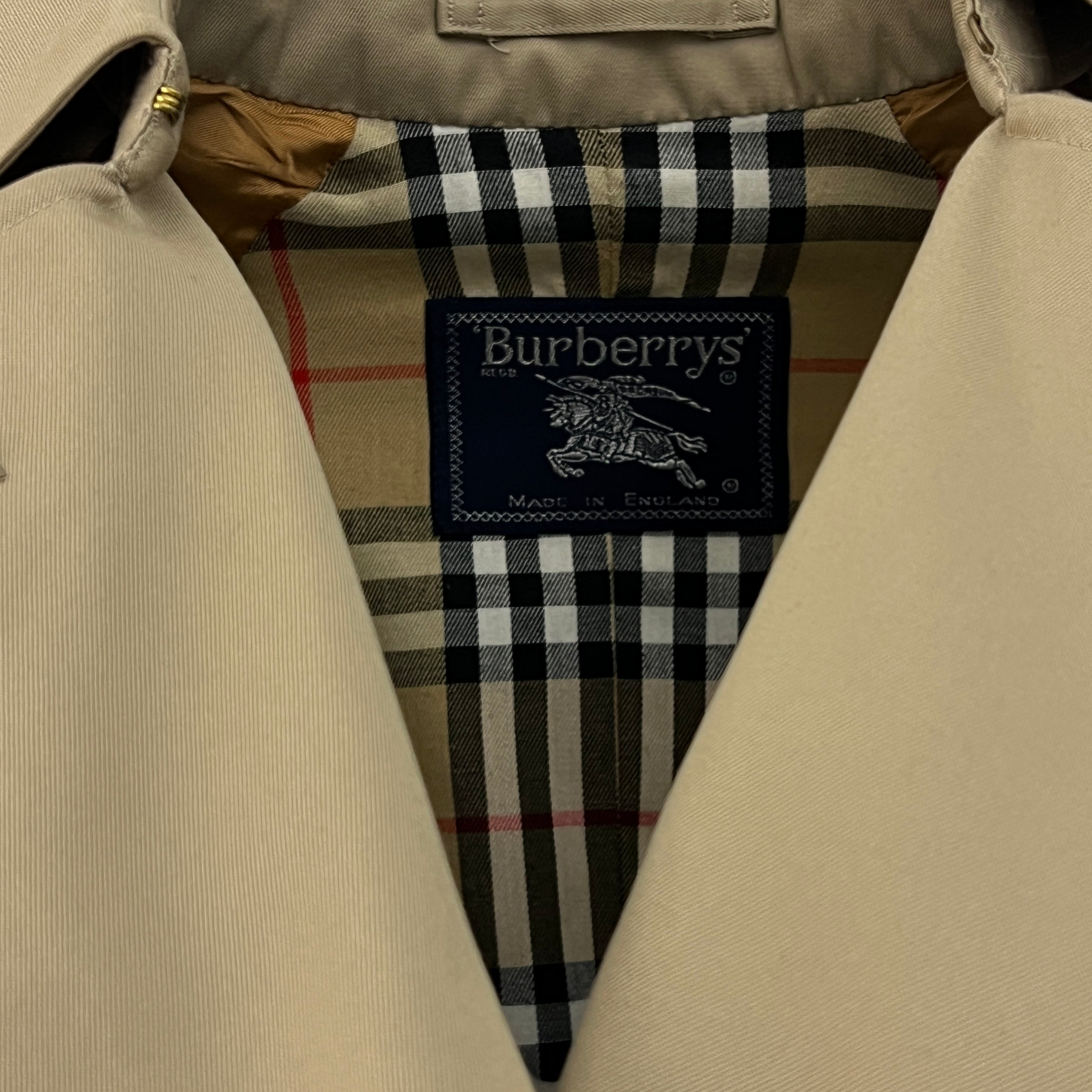 Trench BURBERRY M coton beige