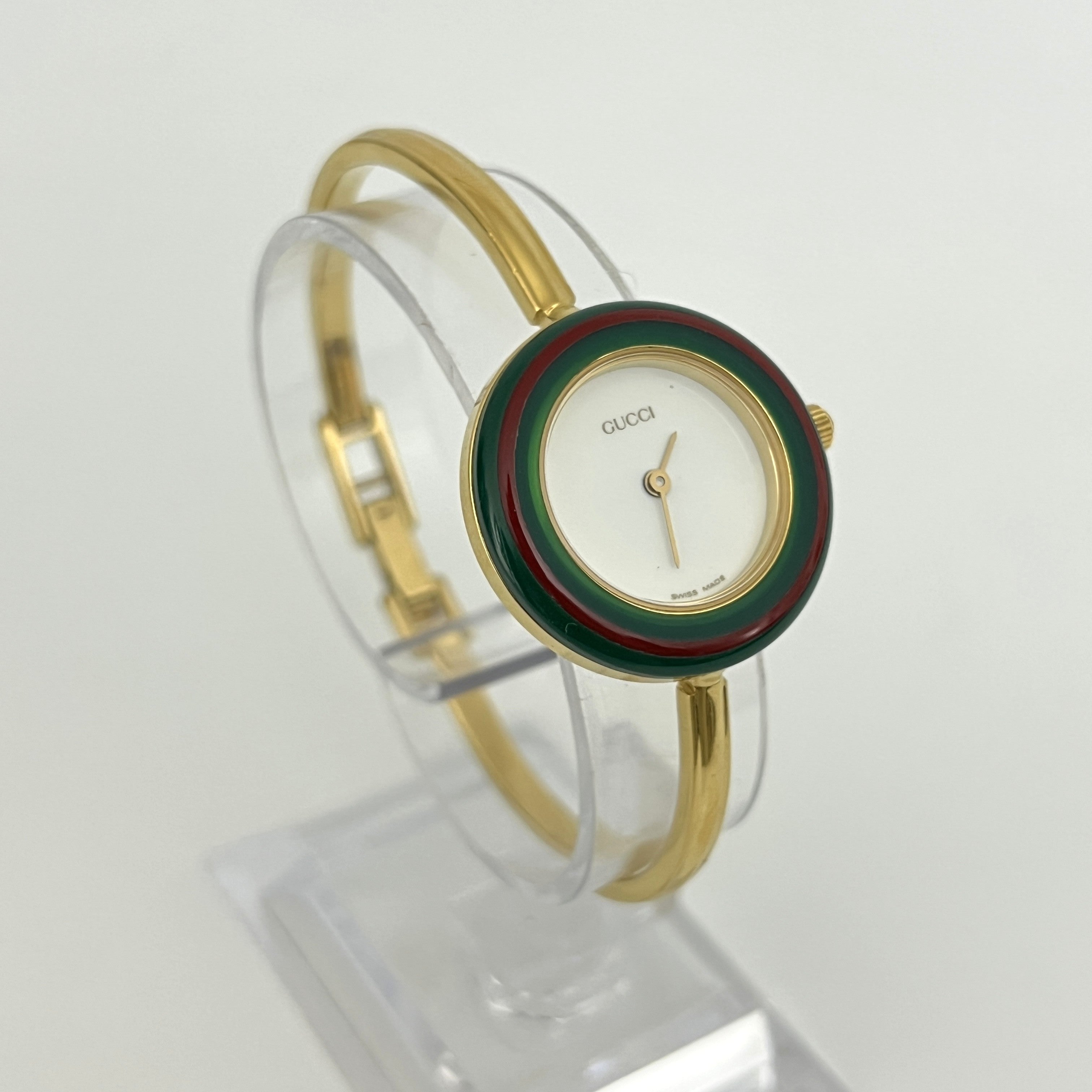 Montre GUCCI Play plaqué or doré