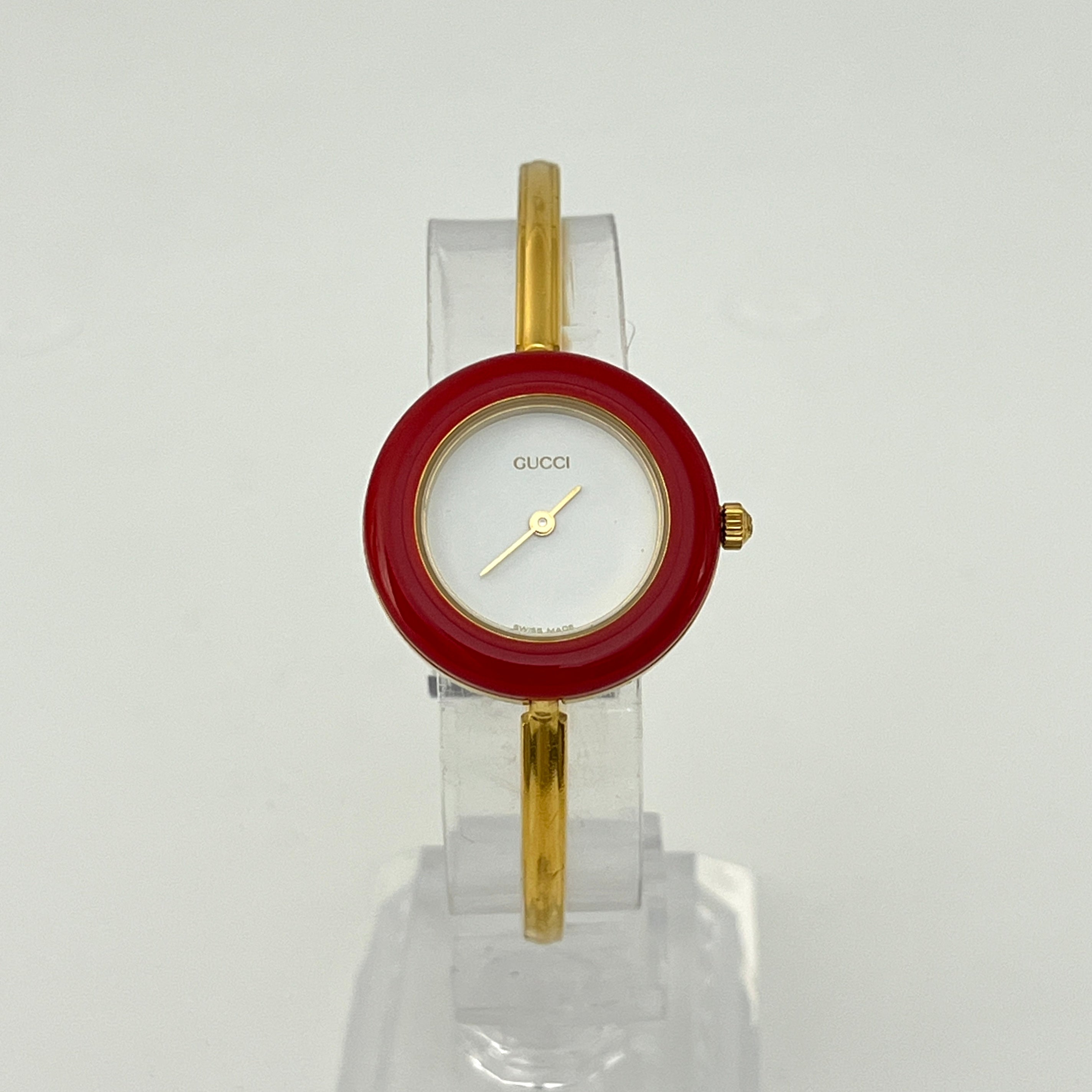 Montre GUCCI Play plaqué or doré