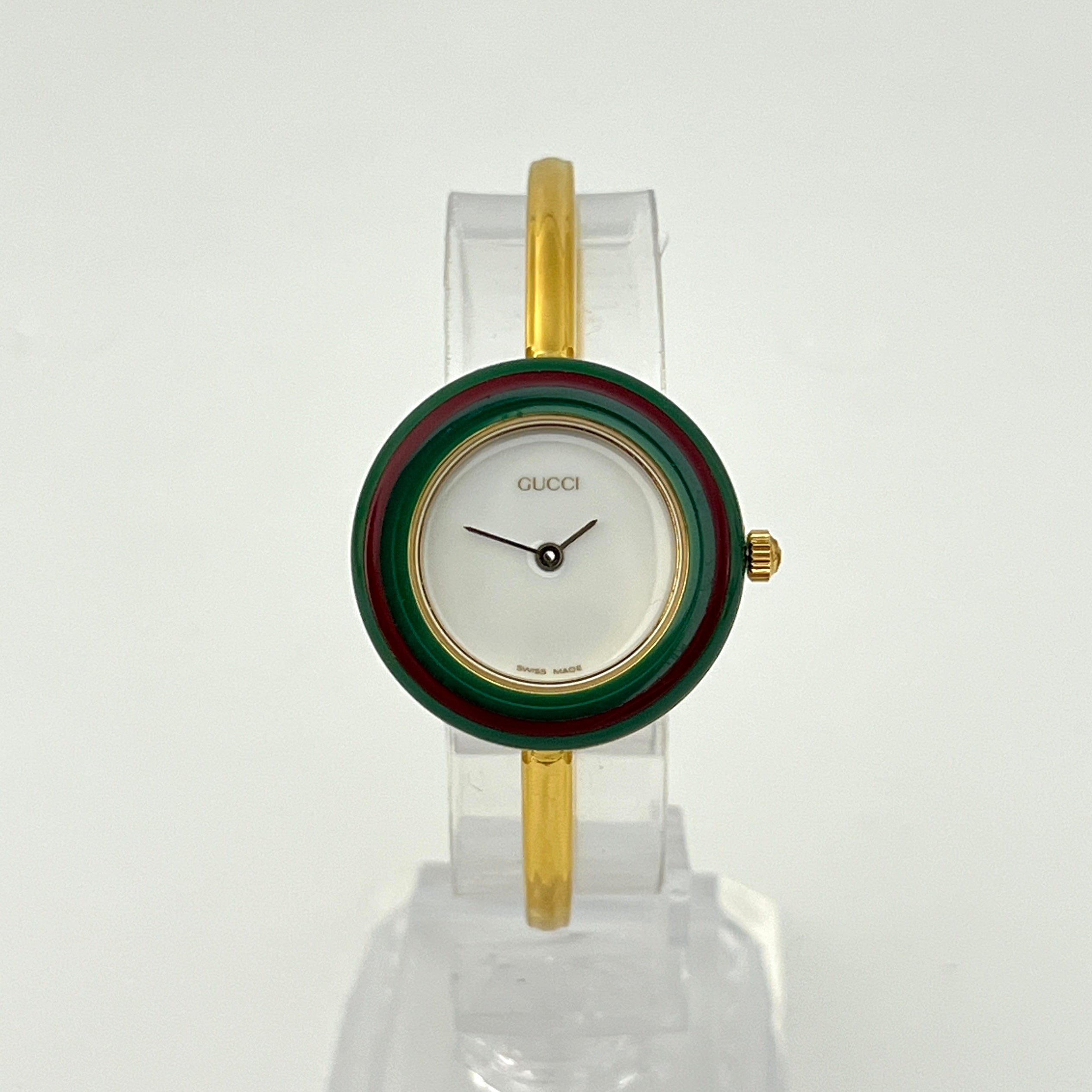 GUCCI Play gold-plated watch