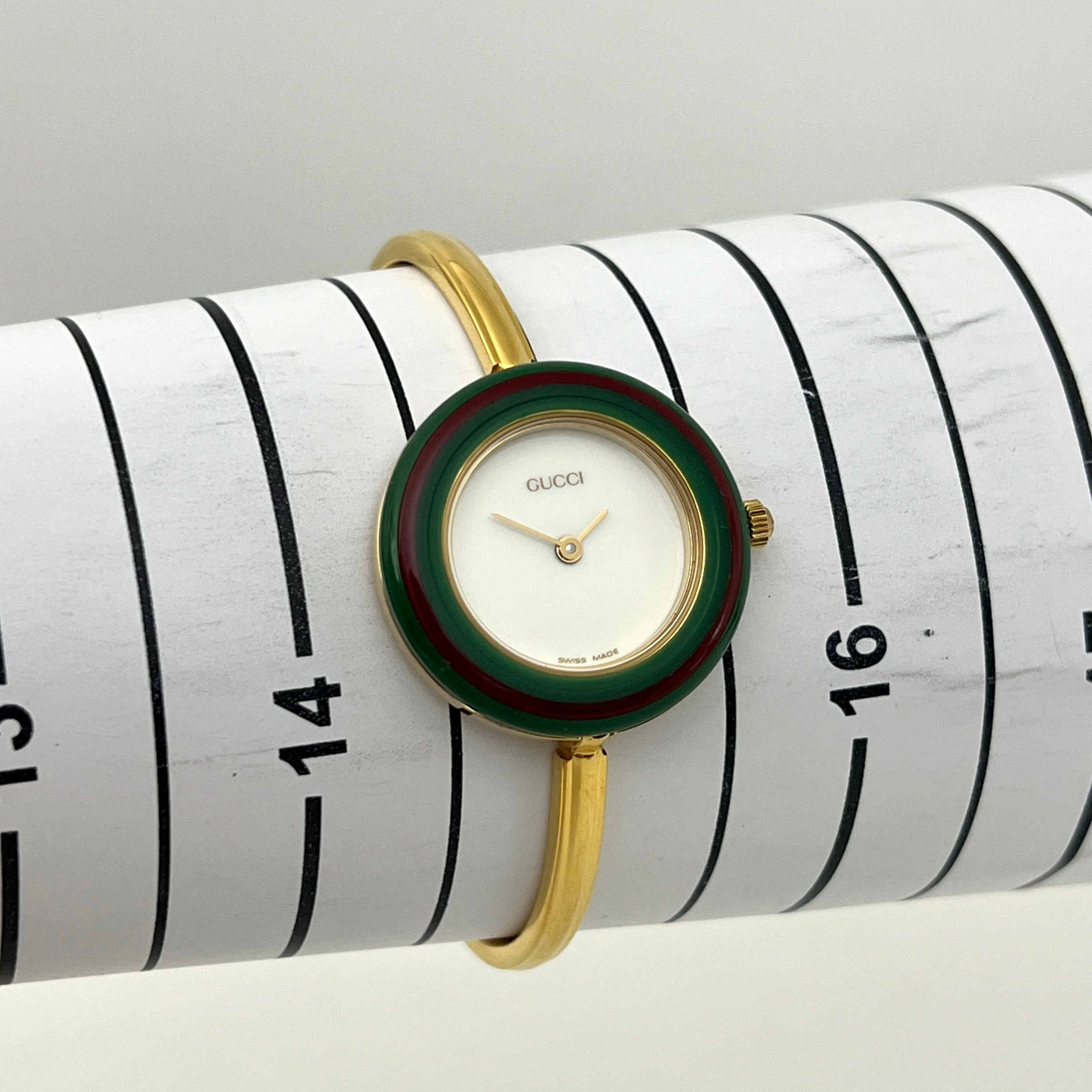 GUCCI Play gold-plated watch