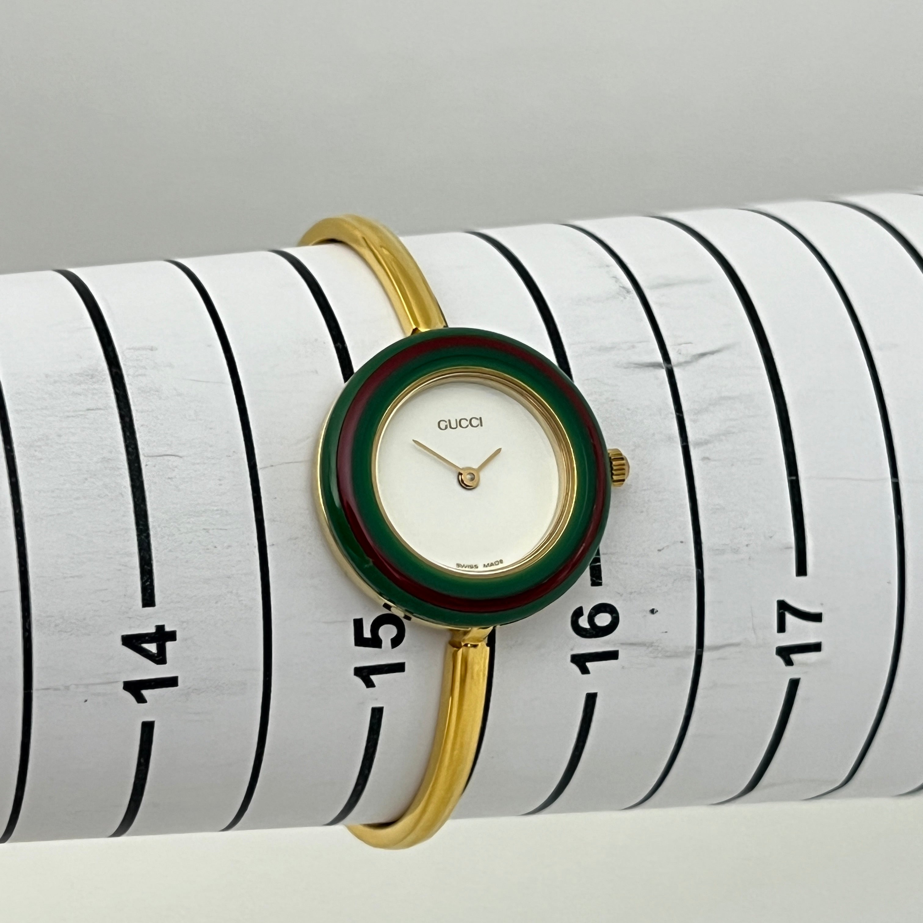 GUCCI Play gold-plated watch