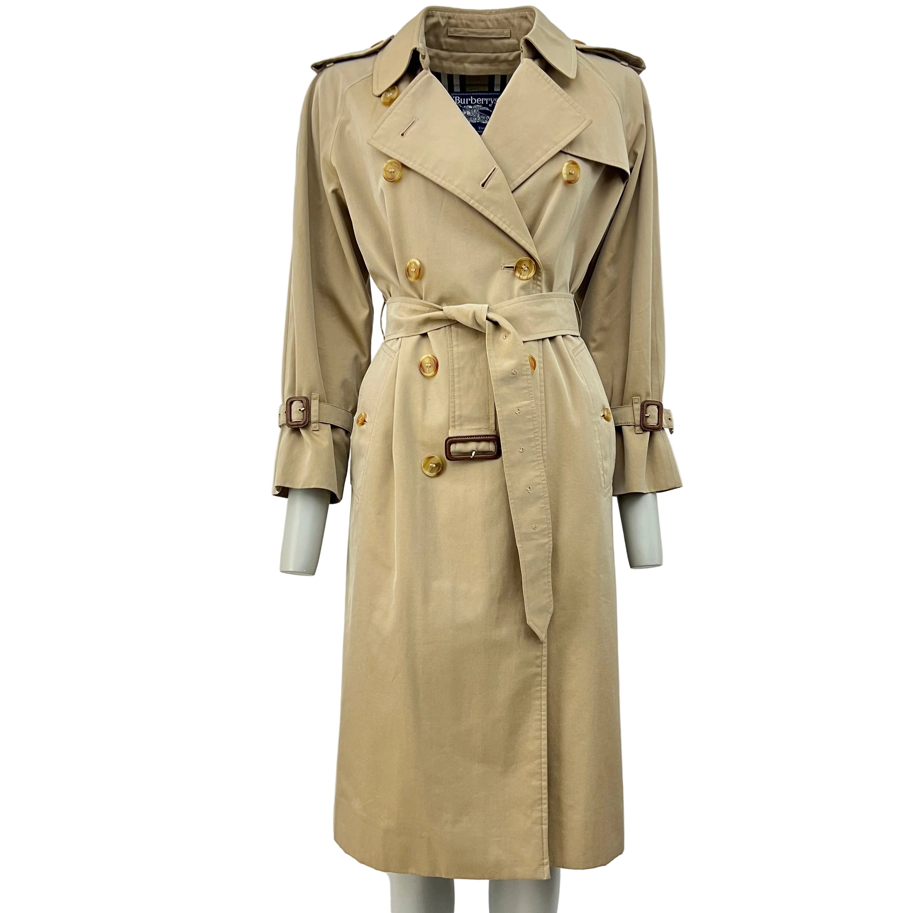 1990s Vintage Burberry Trench Coats Made in England | LOVAGAIN