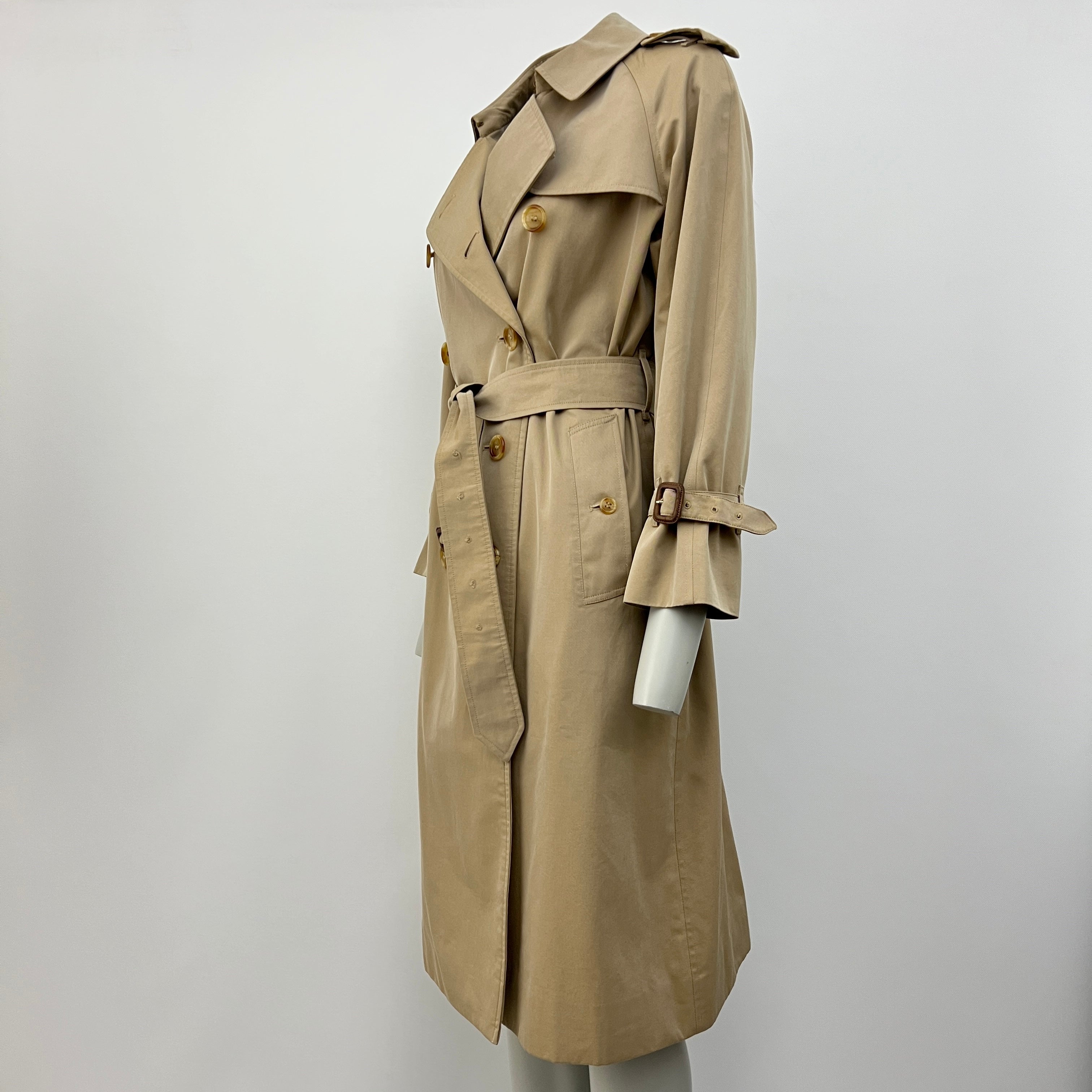 Trench BURBERRY XS coton beige