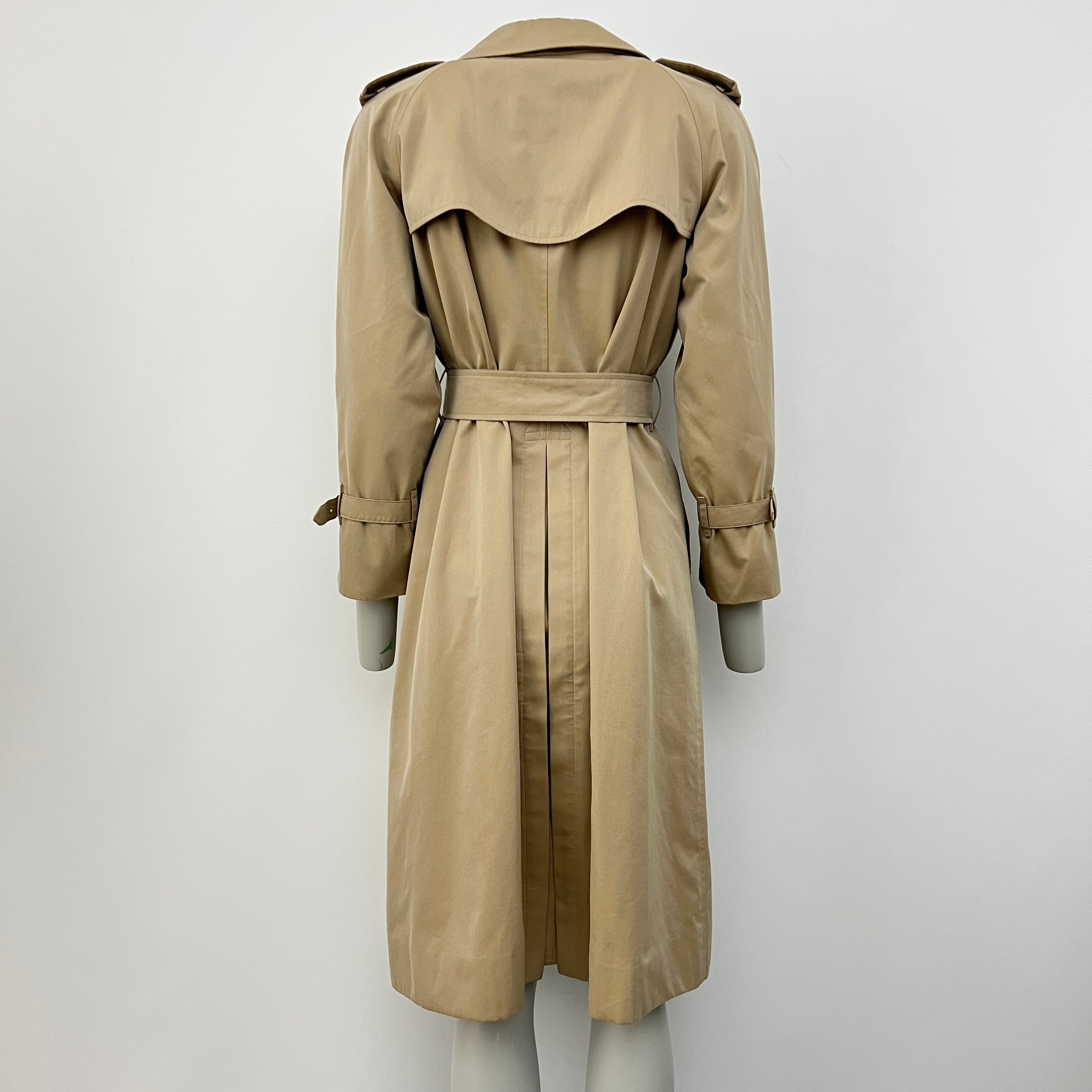 Trench BURBERRY XS coton beige