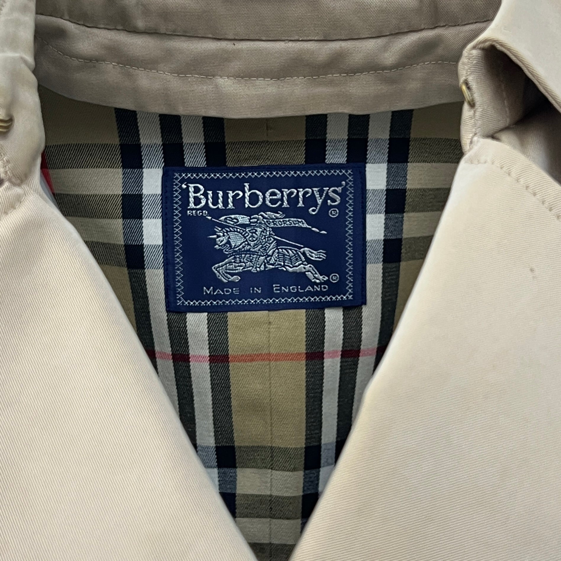 Trench BURBERRY XS coton beige